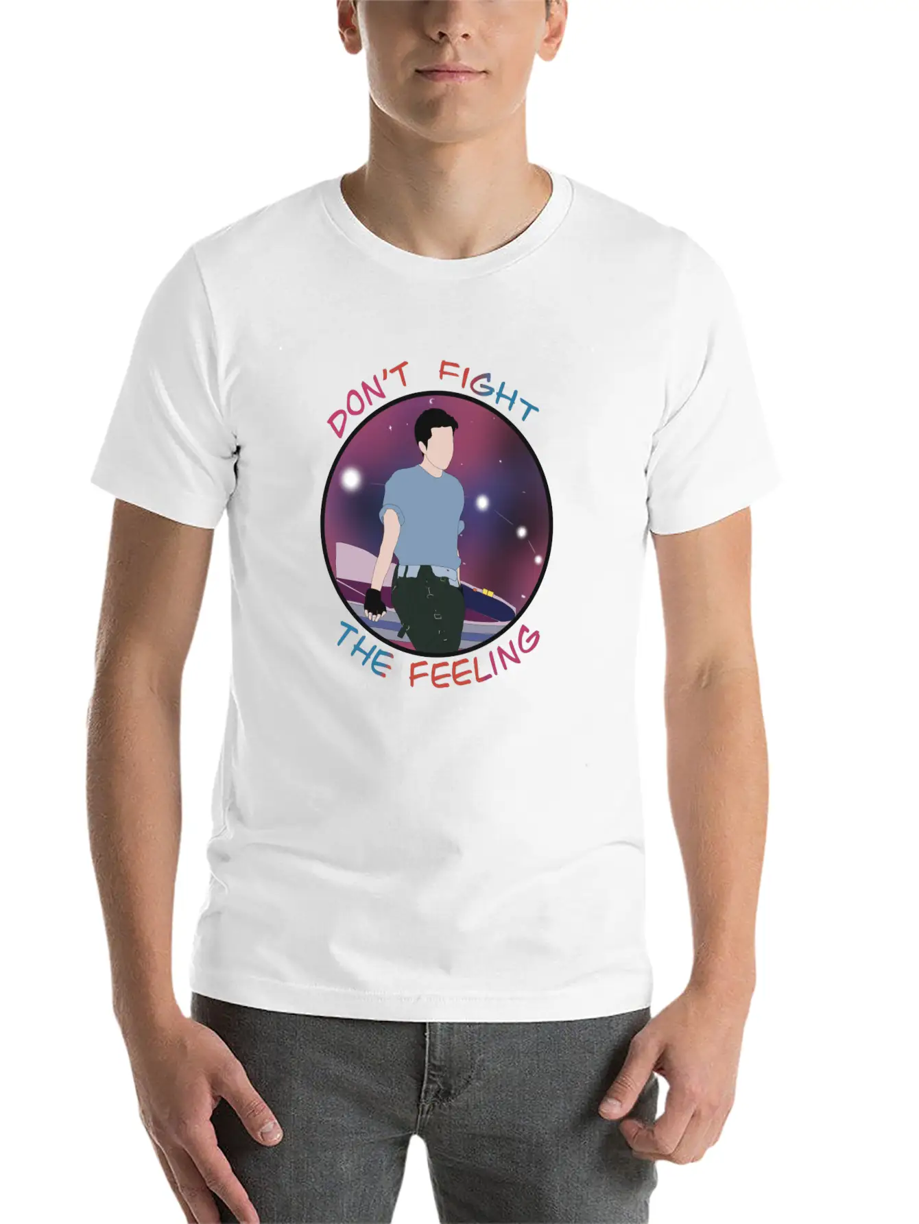 Exo Sehun - Don't Fight The Feeling Breathable Soft Cotton T-Shirt – Timeless Casual Look