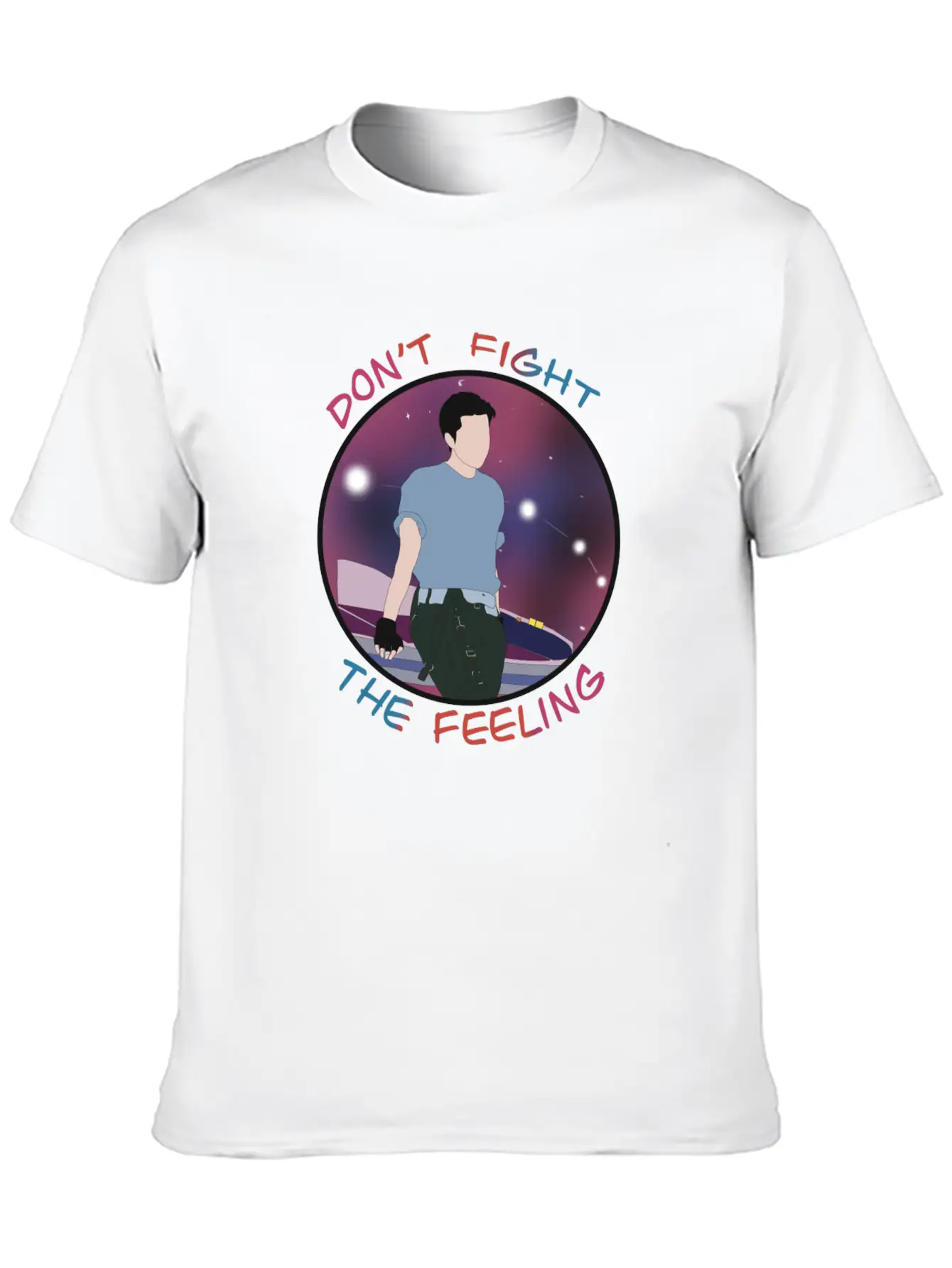 Exo Sehun - Don't Fight The Feeling Breathable Soft Cotton T-Shirt – Timeless Casual Look