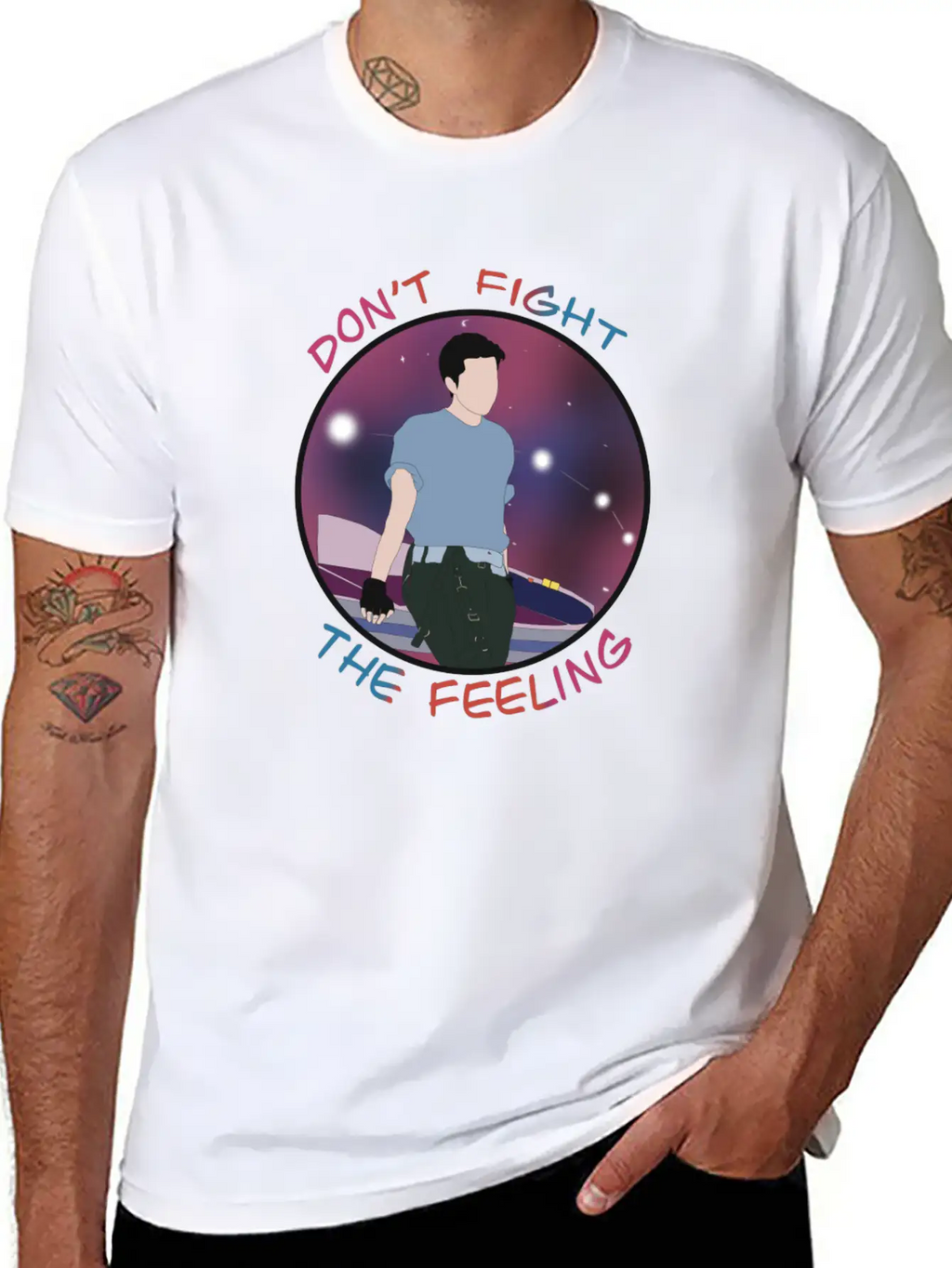 Exo Sehun - Don't Fight The Feeling Breathable Soft Cotton T-Shirt – Timeless Casual Look