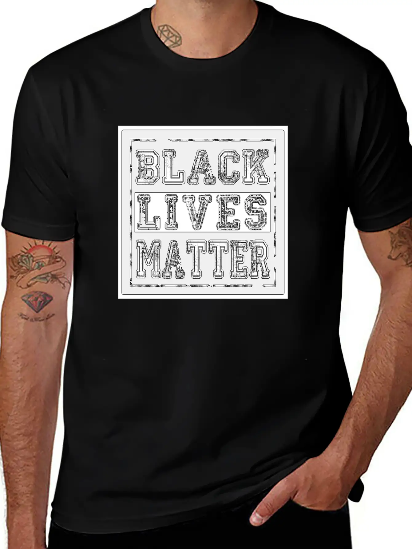 Expressions | BLM Movement Unisex Short Sleeve Soft Cotton T-Shirt – Casual Everyday Wear