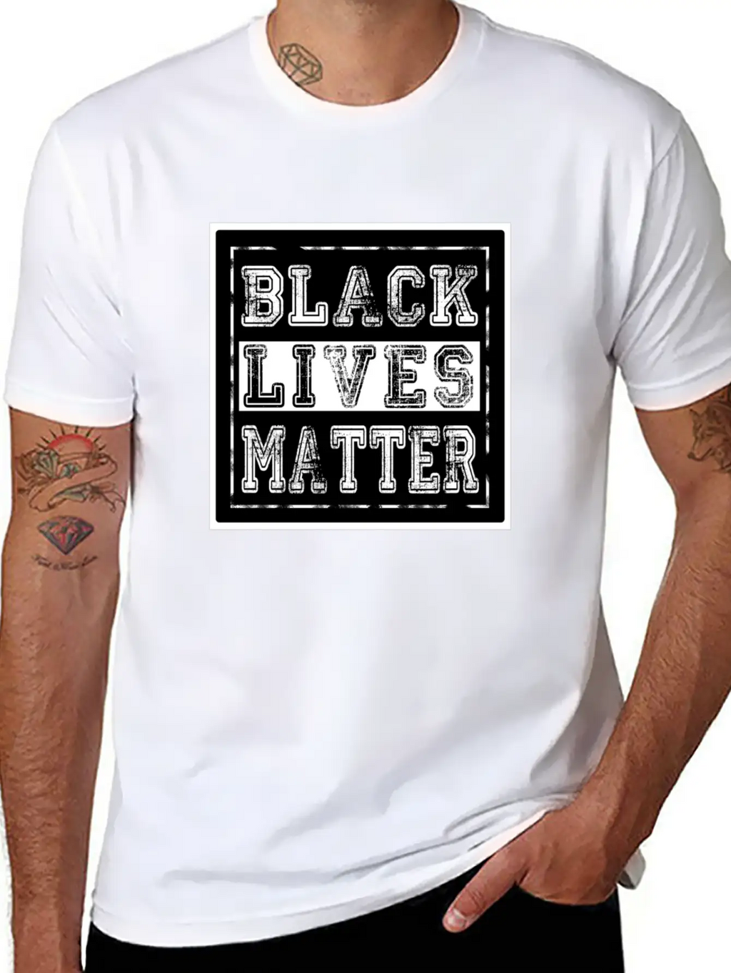 Expressions | BLM Movement Unisex Short Sleeve Soft Cotton T-Shirt – Casual Everyday Wear