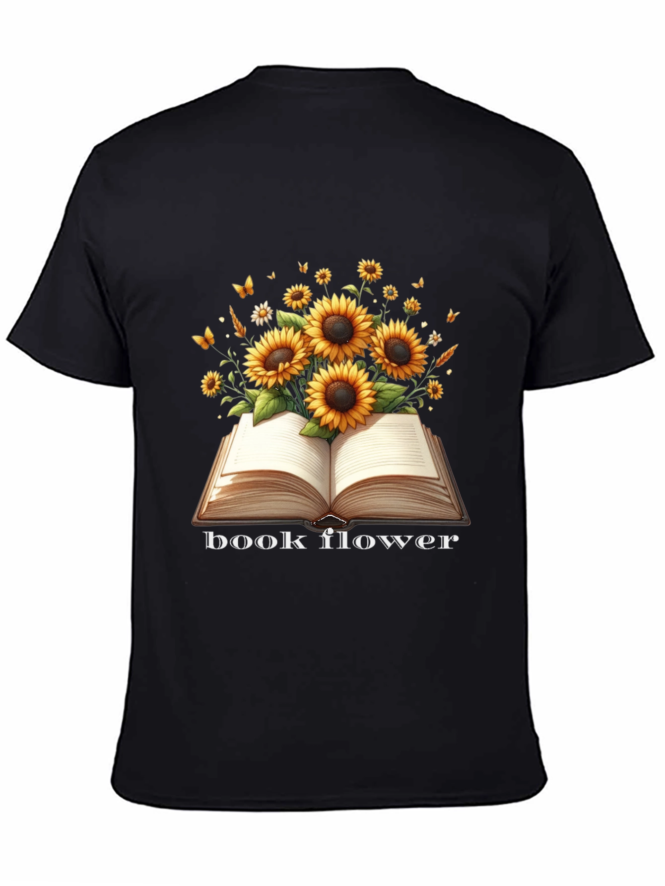 Book Flower T-Shirt