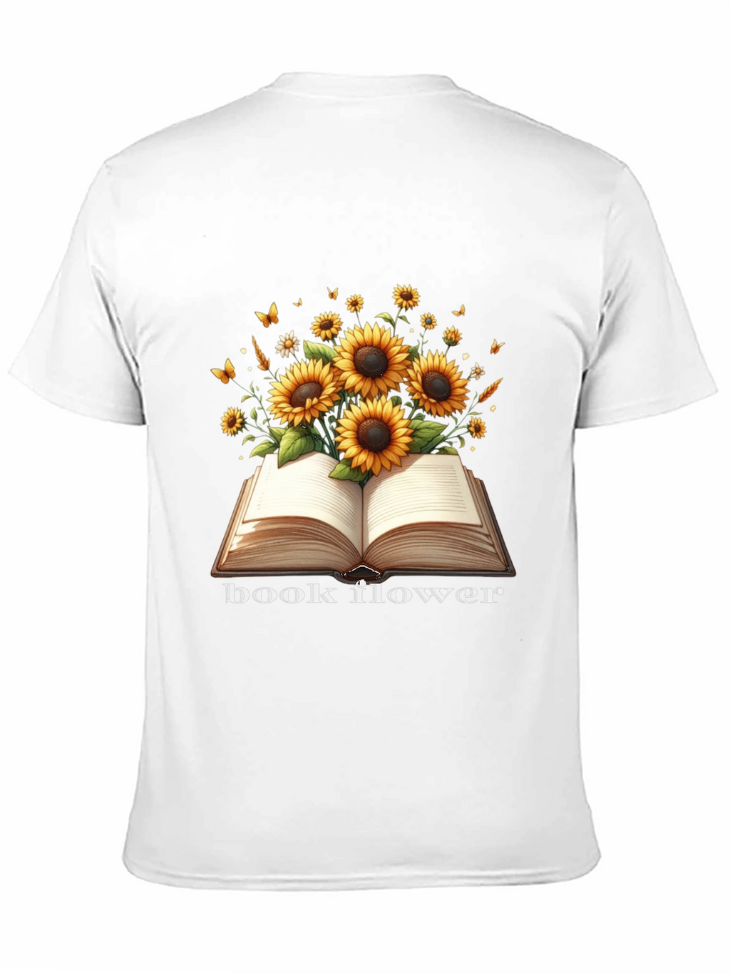 Book Flower T-Shirt