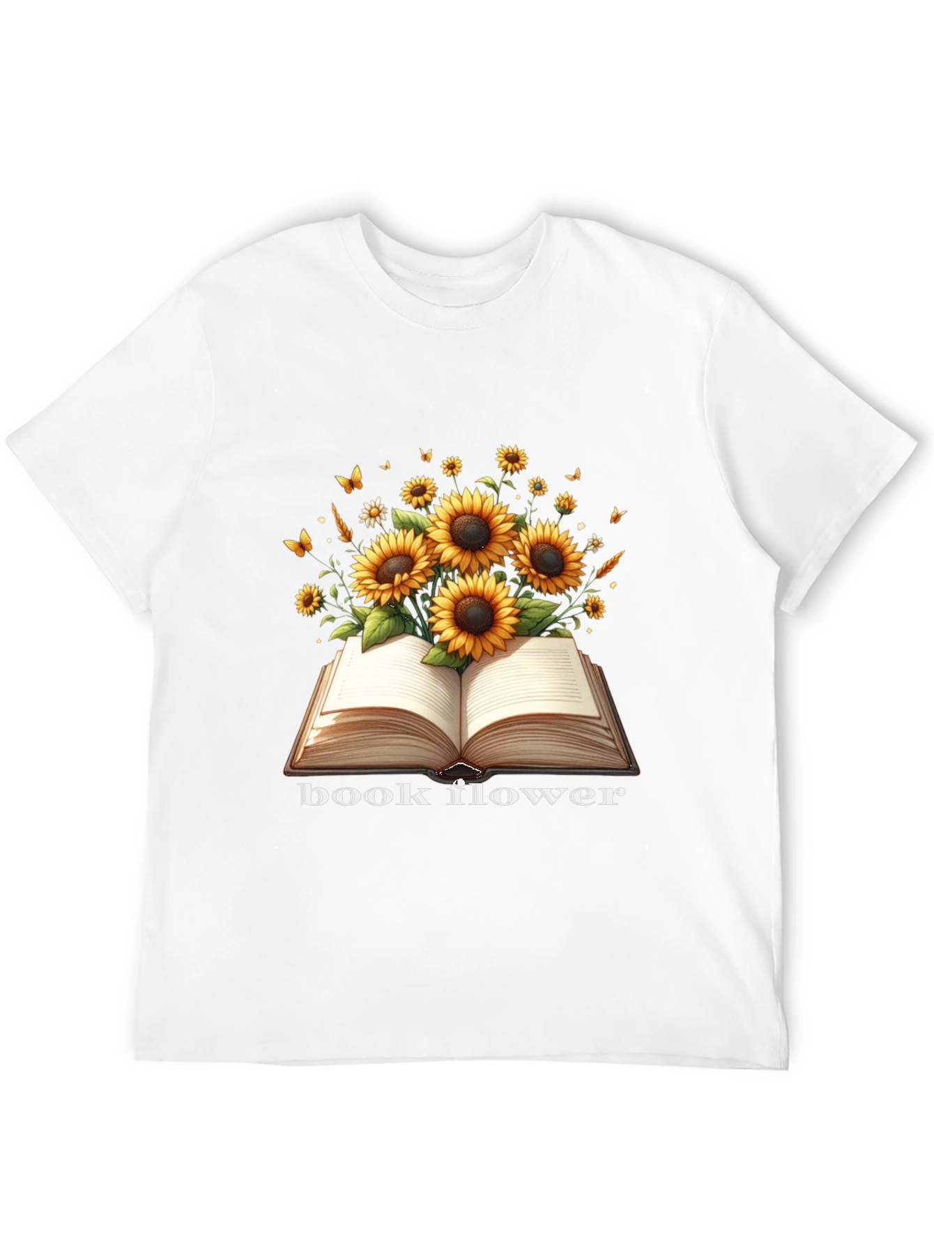 Book Flower T-Shirt