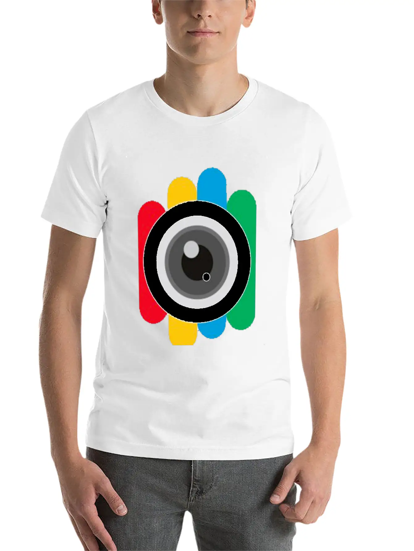 Eye Camera Unisex Casual T-Shirt – Clean Design For Daily Comfort