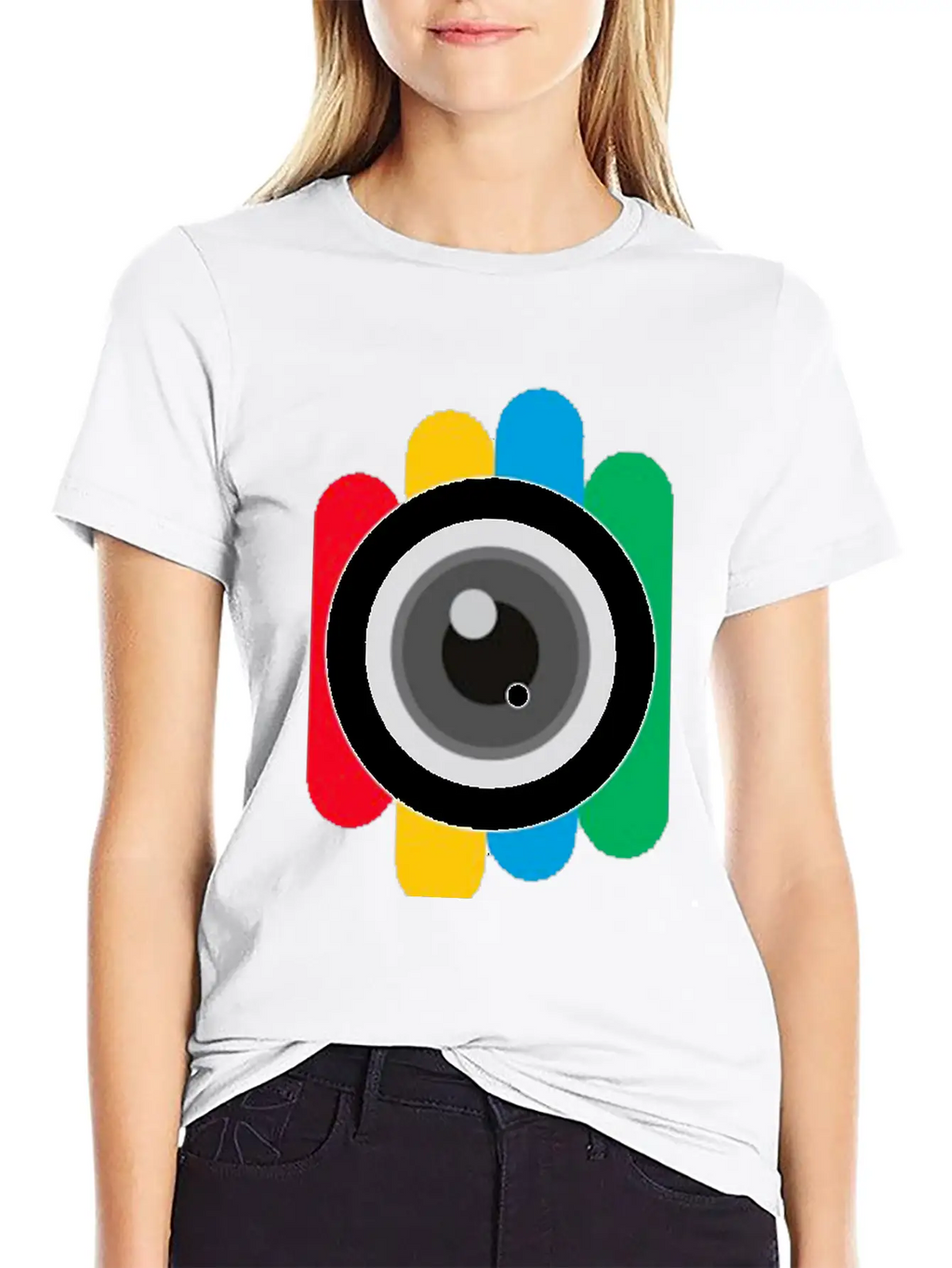 Eye Camera Unisex Casual T-Shirt – Clean Design For Daily Comfort