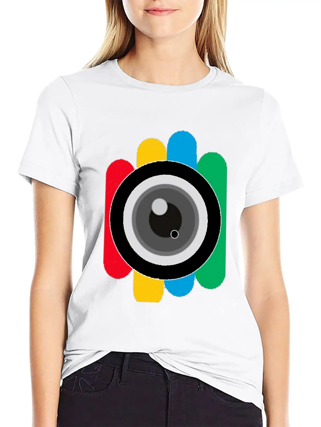 Eye Camera Unisex Casual T-Shirt – Clean Design For Daily Comfort