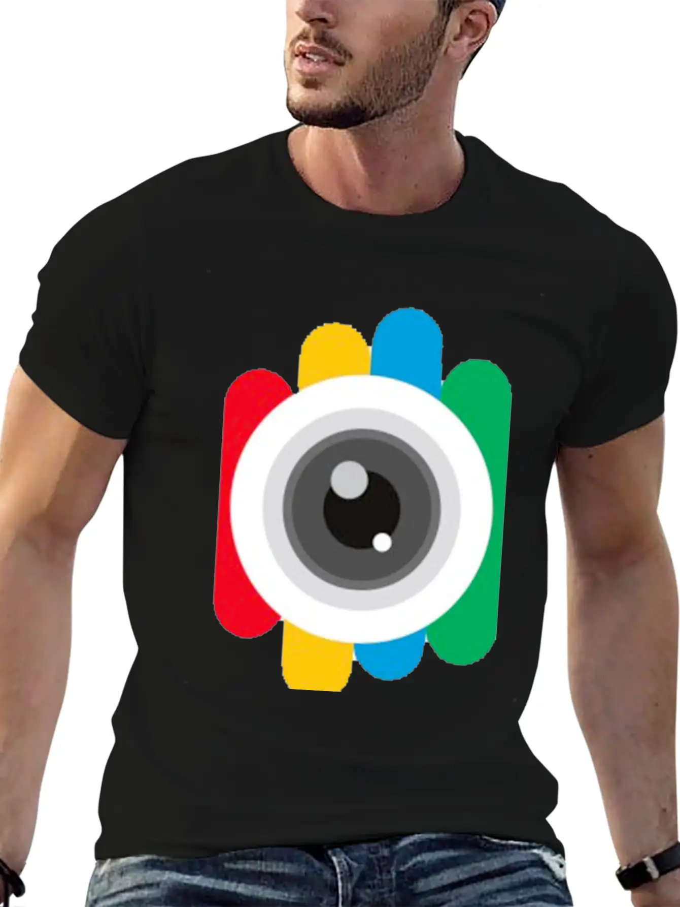 Eye Camera Unisex Casual T-Shirt – Clean Design For Daily Comfort