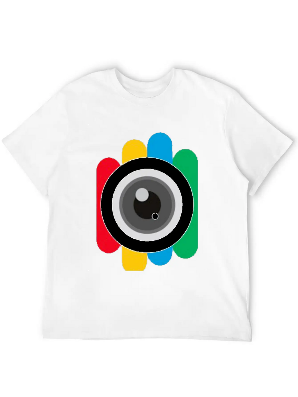 Eye Camera Unisex Casual T-Shirt – Clean Design For Daily Comfort