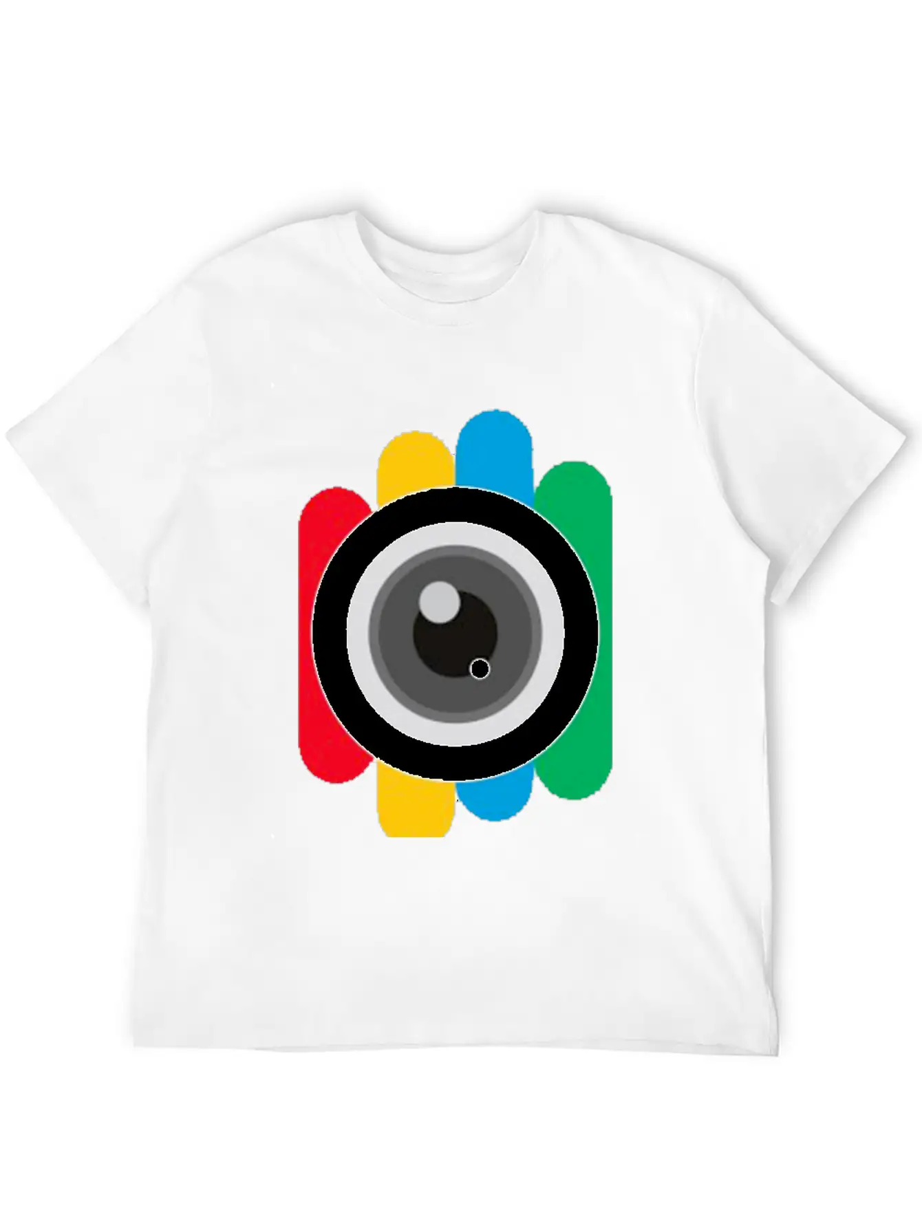 Eye Camera Unisex Casual T-Shirt – Clean Design For Daily Comfort