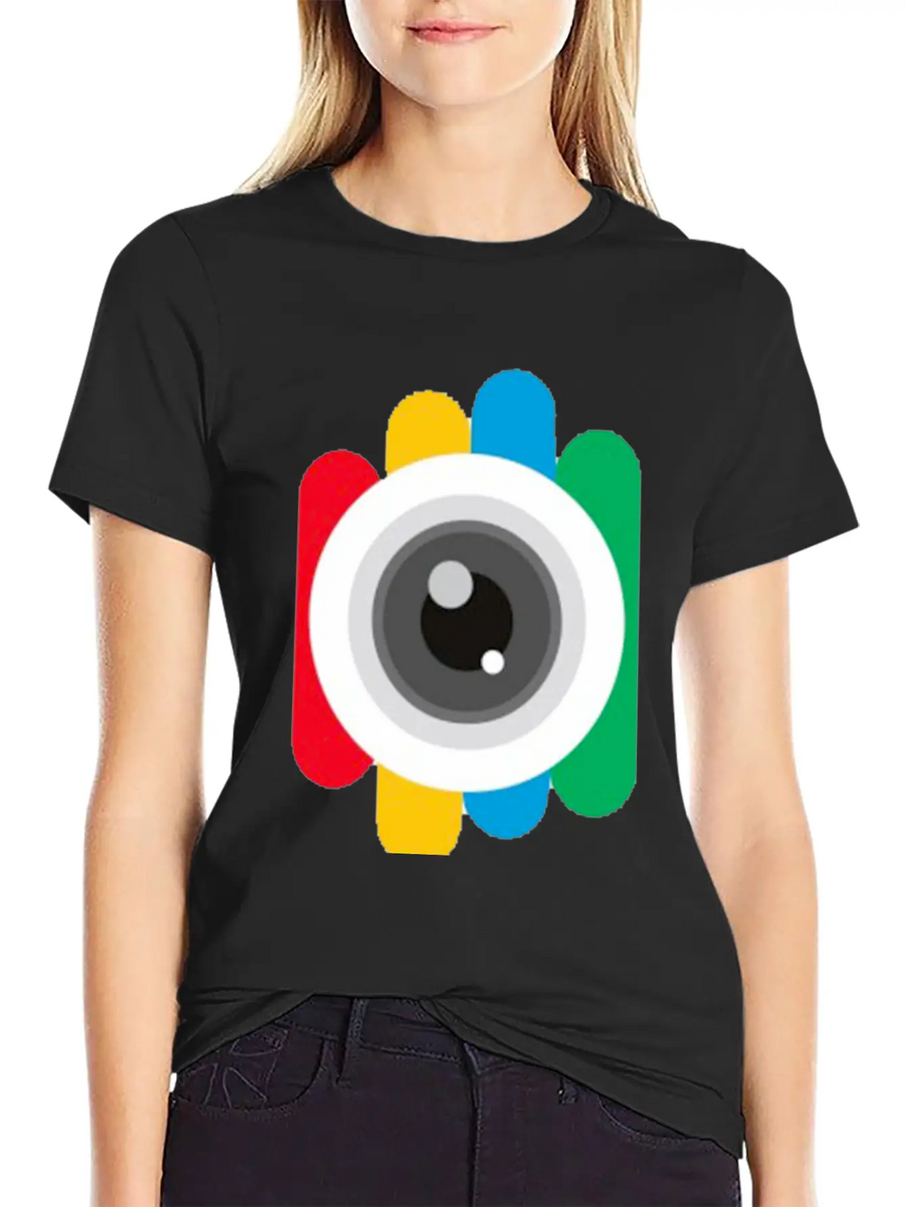 Eye Camera Unisex Casual T-Shirt – Clean Design For Daily Comfort