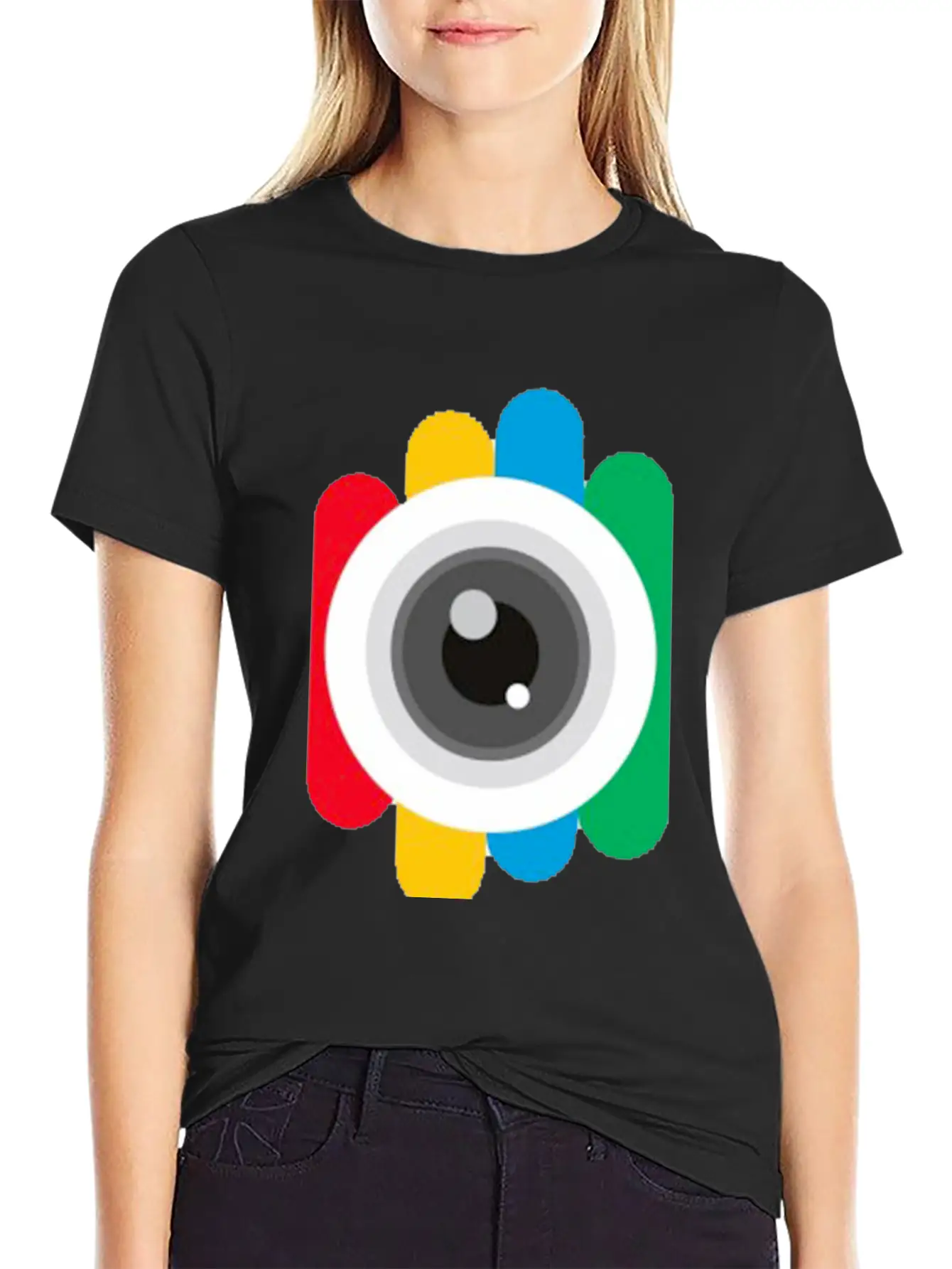 Eye Camera Unisex Casual T-Shirt – Clean Design For Daily Comfort