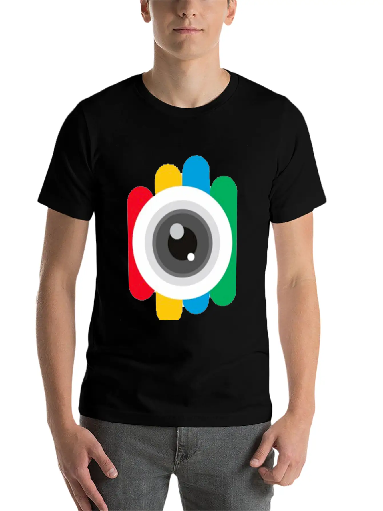 Eye Camera Unisex Casual T-Shirt – Clean Design For Daily Comfort