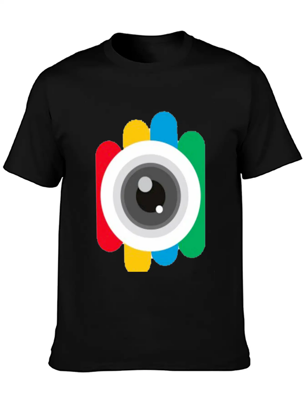 Eye Camera Unisex Casual T-Shirt – Clean Design For Daily Comfort