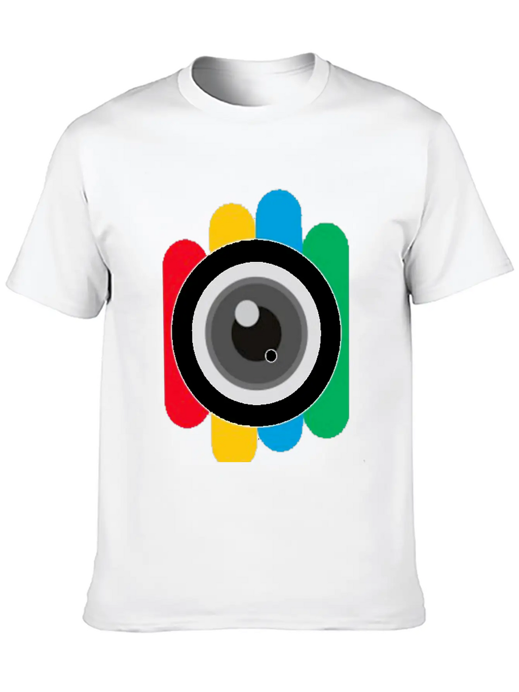 Eye Camera Unisex Casual T-Shirt – Clean Design For Daily Comfort