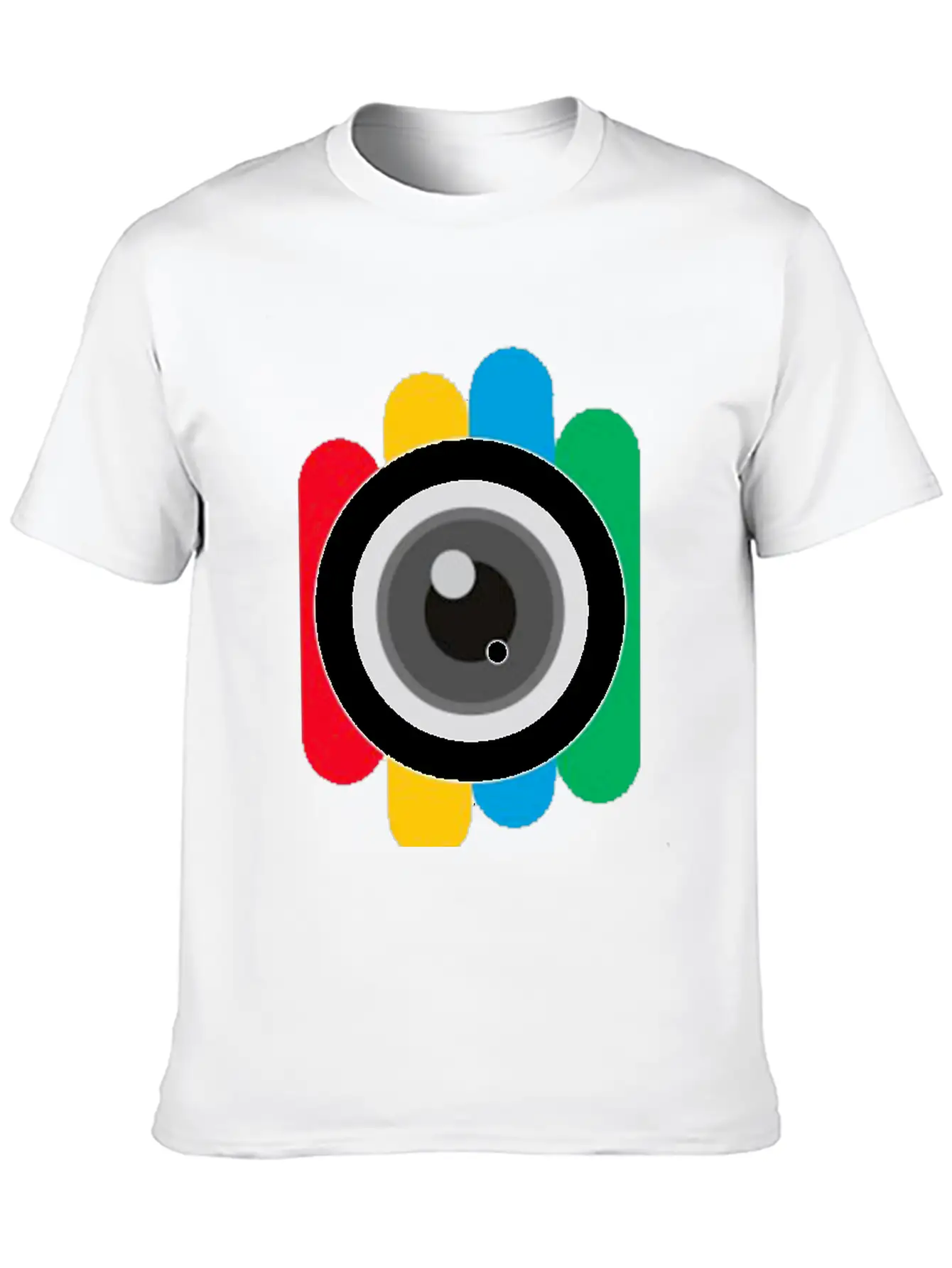 Eye Camera Unisex Casual T-Shirt – Clean Design For Daily Comfort