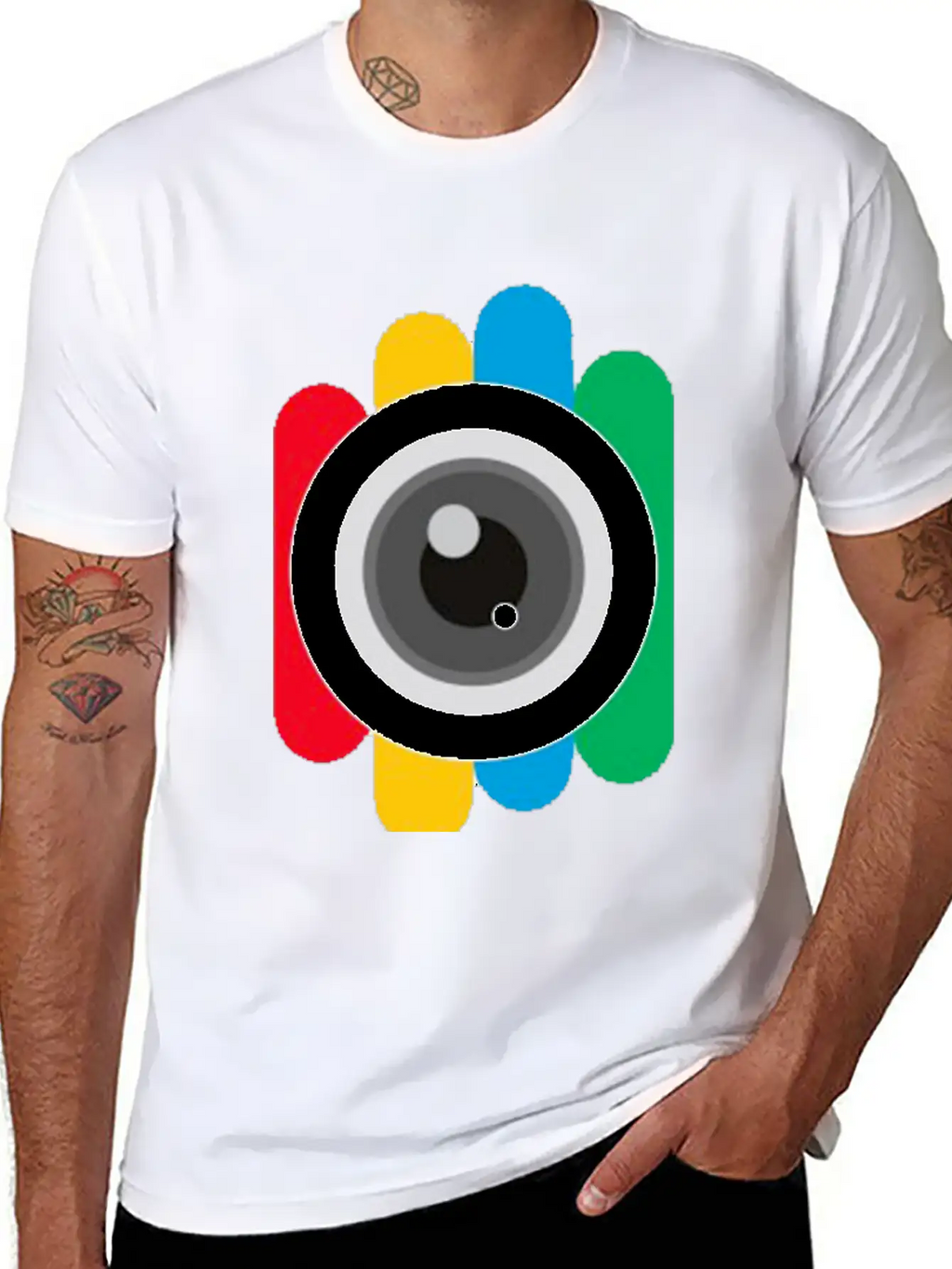 Eye Camera Unisex Casual T-Shirt – Clean Design For Daily Comfort
