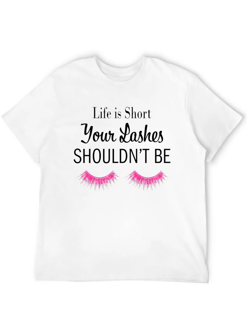 Eye Lashes, Bangs, Behavior, Appearance, Buzz Cut Stylish Everyday T-Shirt – Unisex Basic Cotton Tee