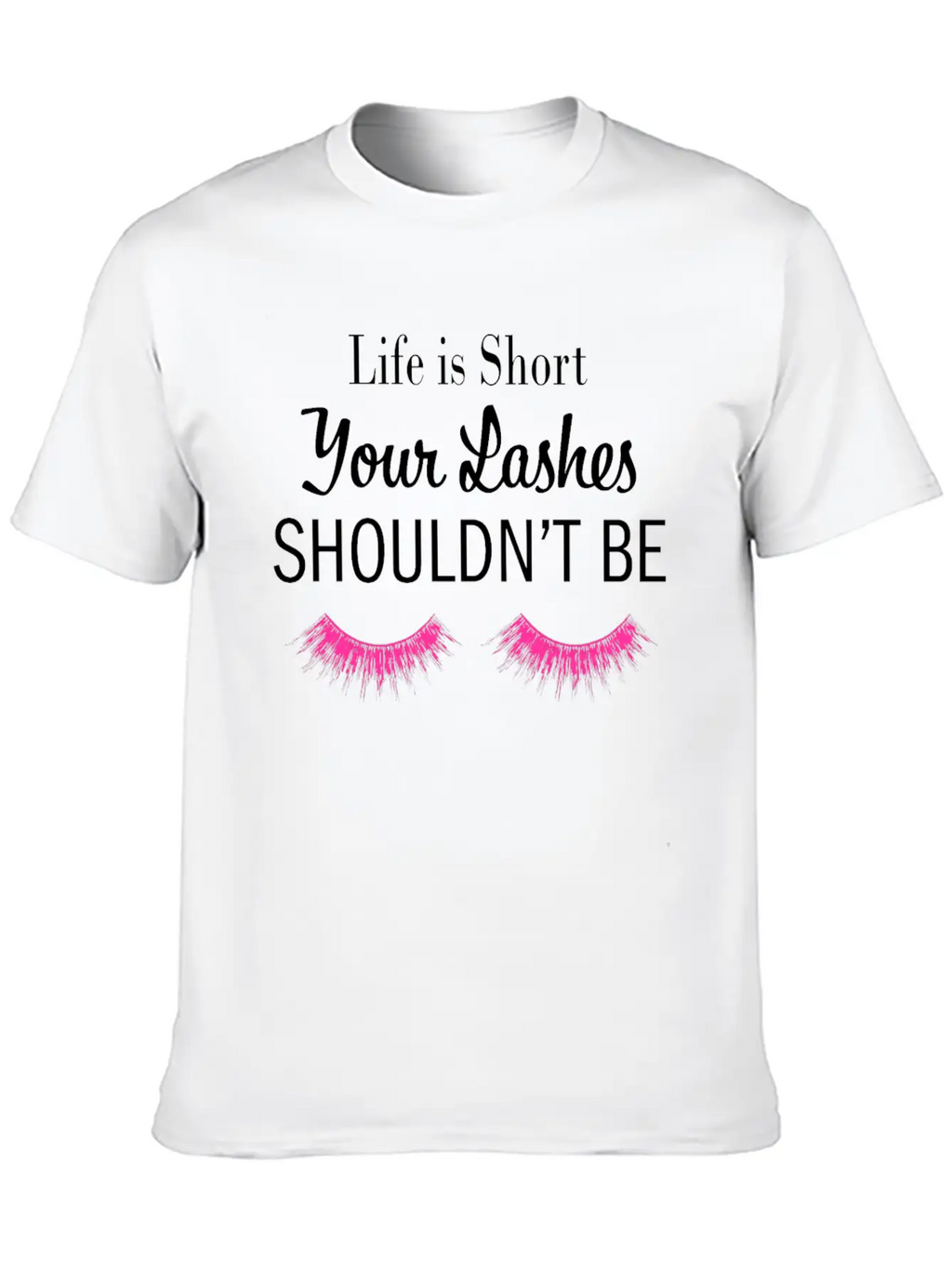 Eye Lashes, Bangs, Behavior, Appearance, Buzz Cut Stylish Everyday T-Shirt – Unisex Basic Cotton Tee