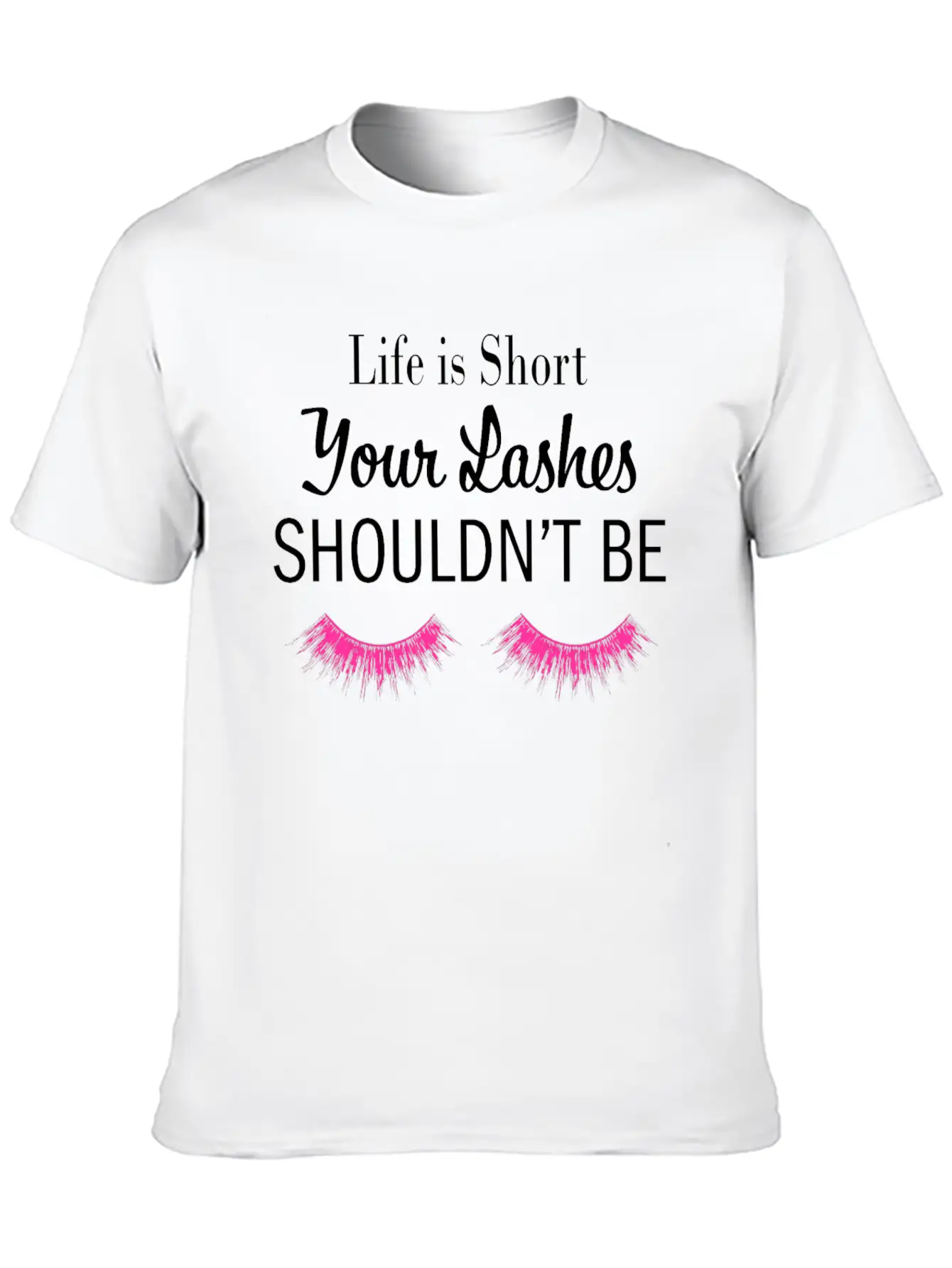 Eye Lashes, Bangs, Behavior, Appearance, Buzz Cut Stylish Everyday T-Shirt – Unisex Basic Cotton Tee