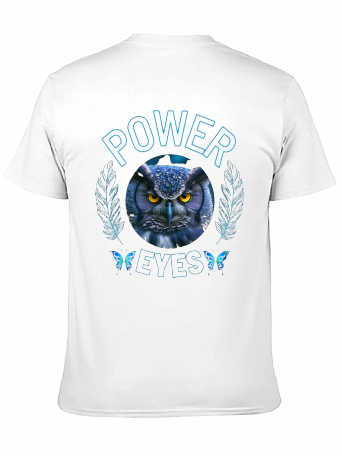 EYES OF OWL Unisex Casual T-Shirt – Clean Design For Daily Comfort