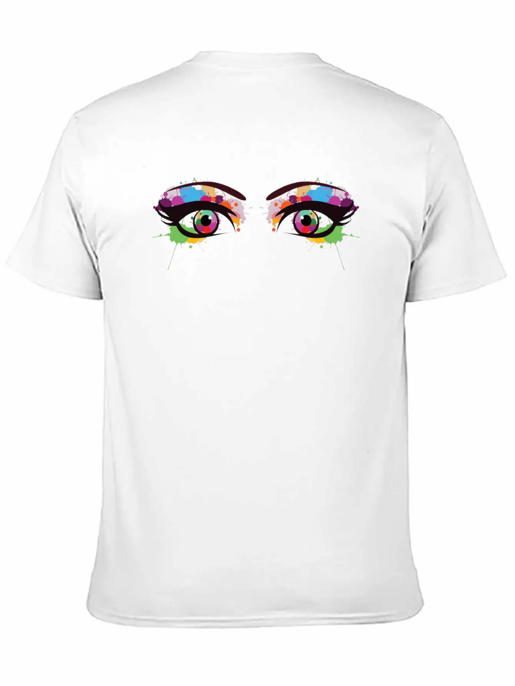 Eyes Unisex Short Sleeve Soft Cotton T-Shirt – Casual Everyday Wear
