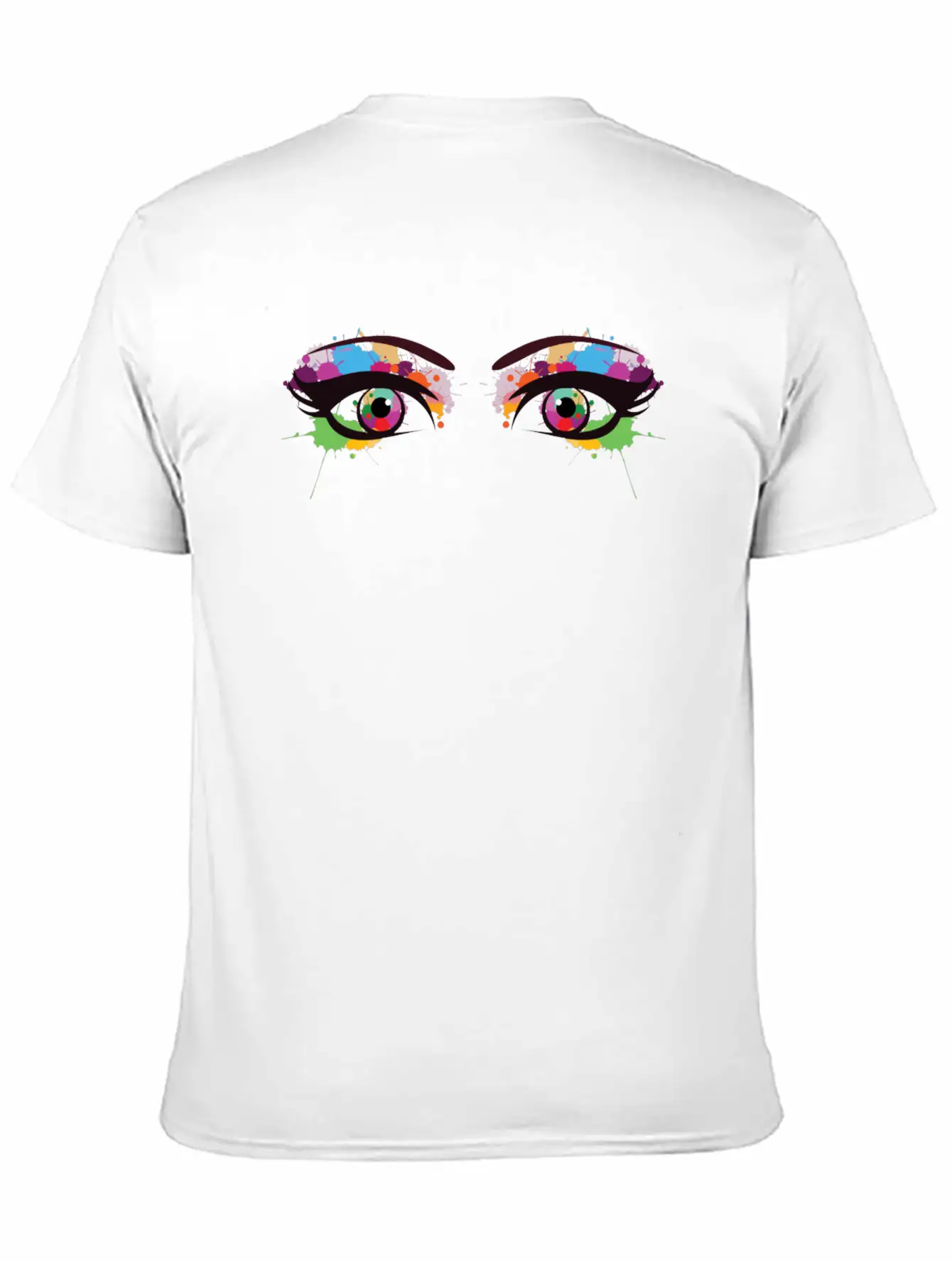 Eyes Unisex Short Sleeve Soft Cotton T-Shirt – Casual Everyday Wear