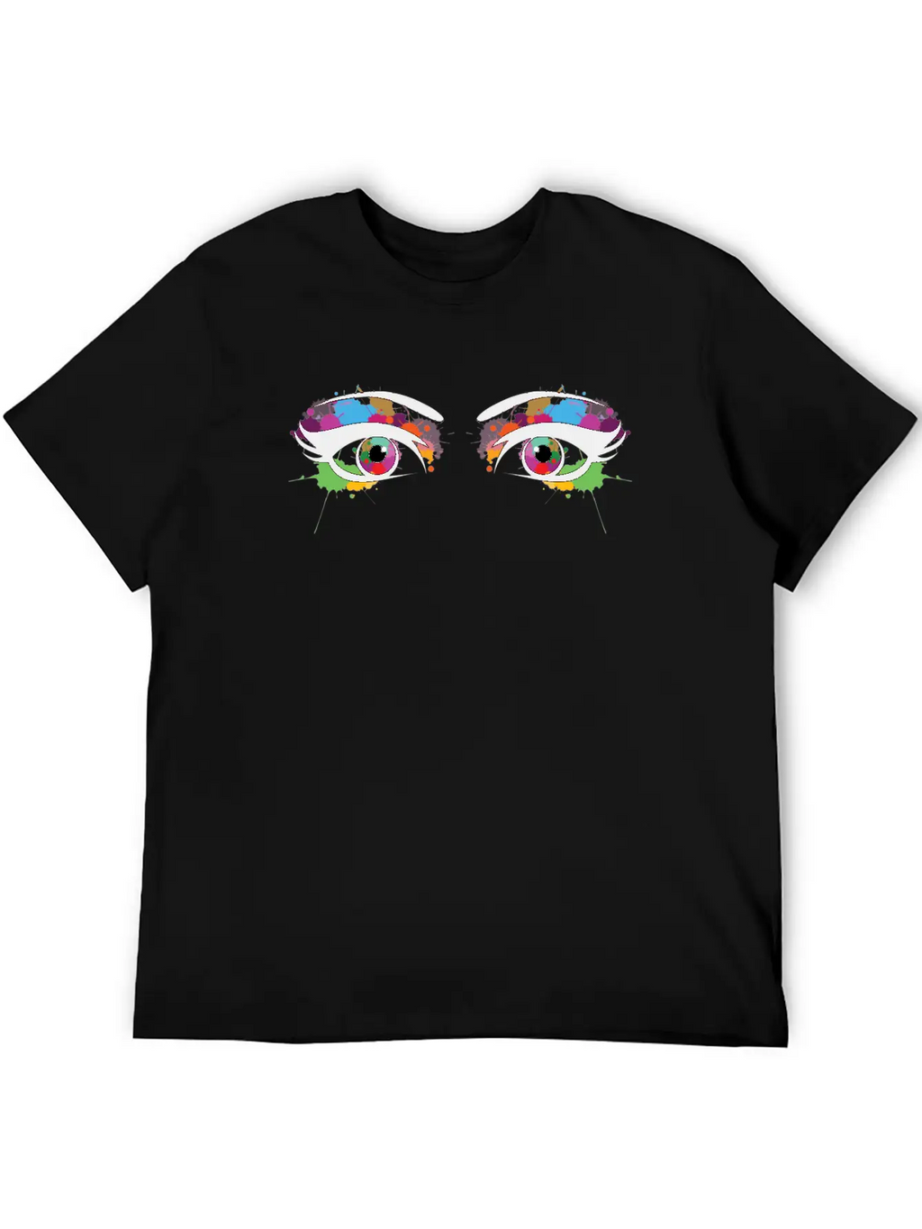Eyes Unisex Short Sleeve Soft Cotton T-Shirt – Casual Everyday Wear