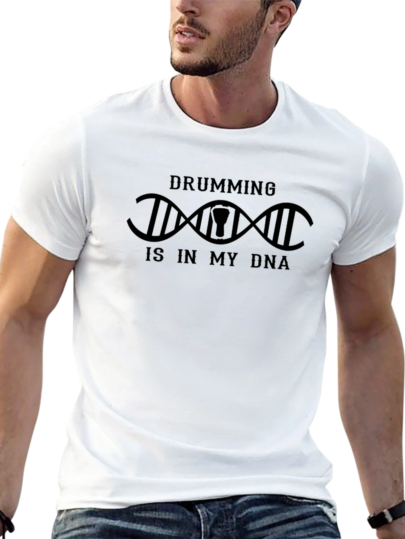 Drumming DNA Graphic T-Shirt