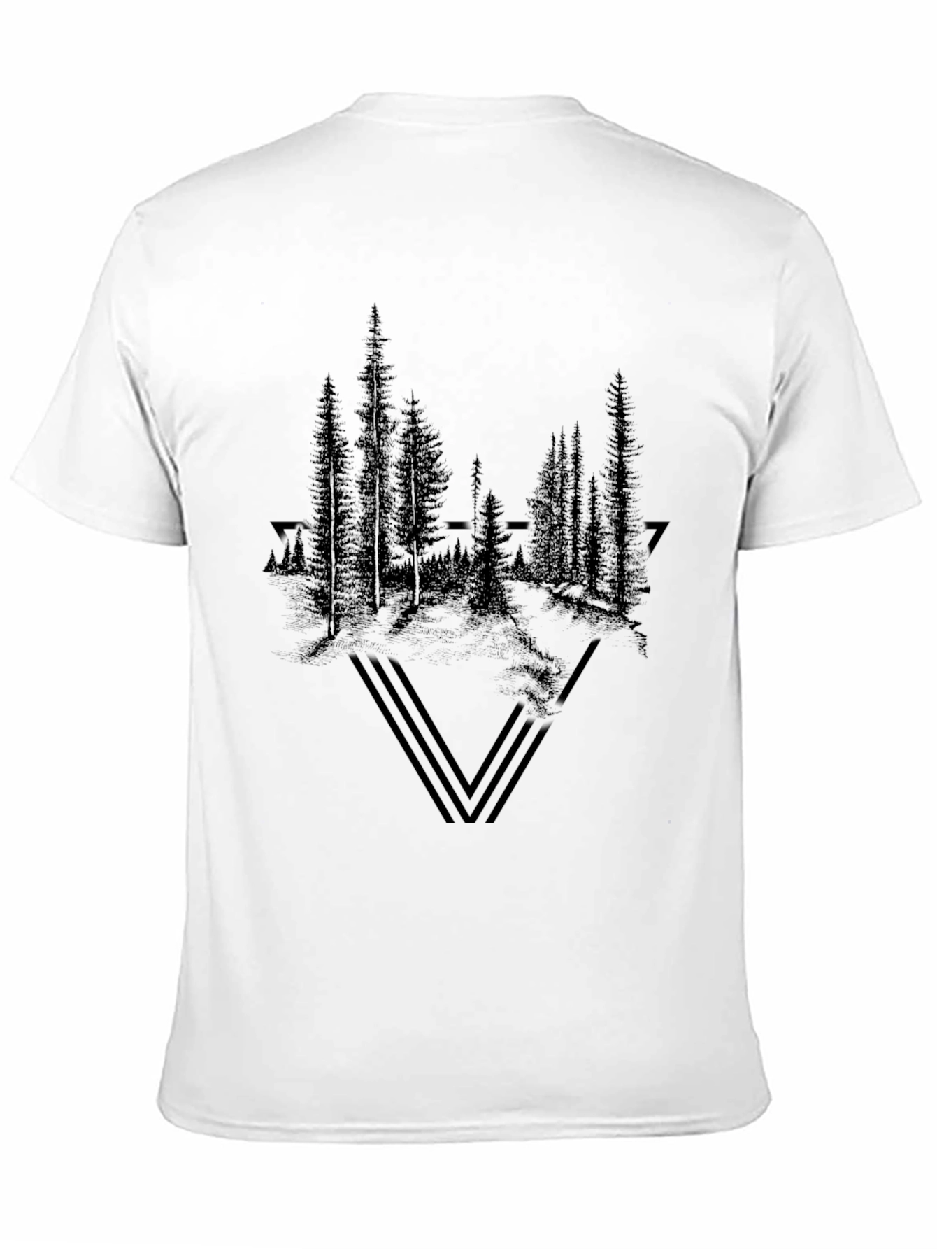 Black Forest Graphic T-Shirt - Mens Short Sleeve