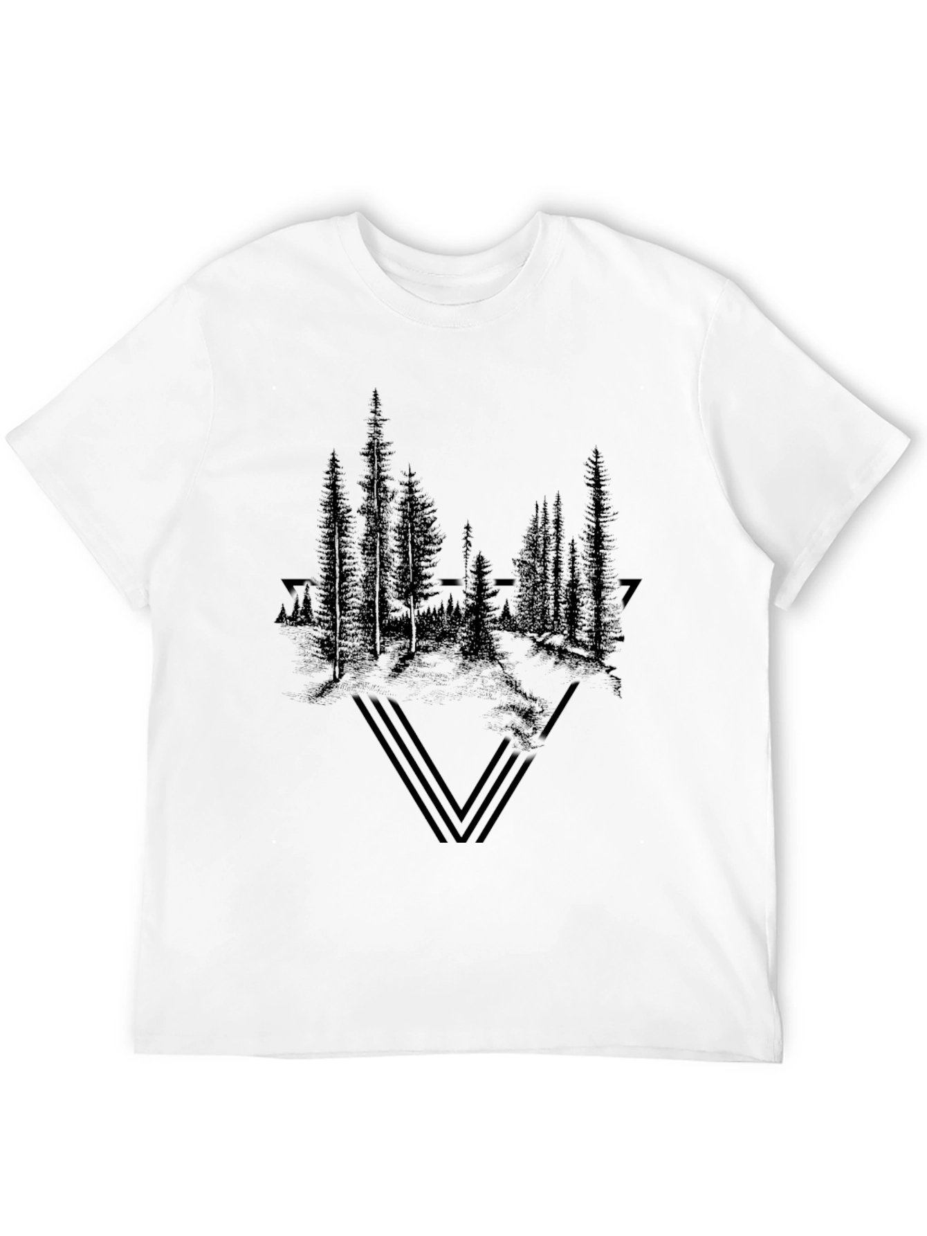 Black Forest Graphic T-Shirt - Mens Short Sleeve