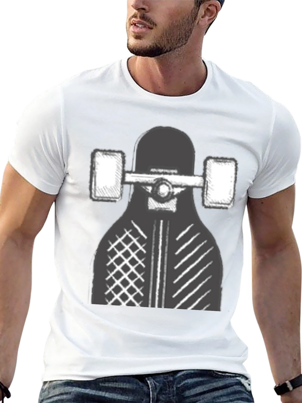 Skateboard T-Shirt - Cool Graphic Tee