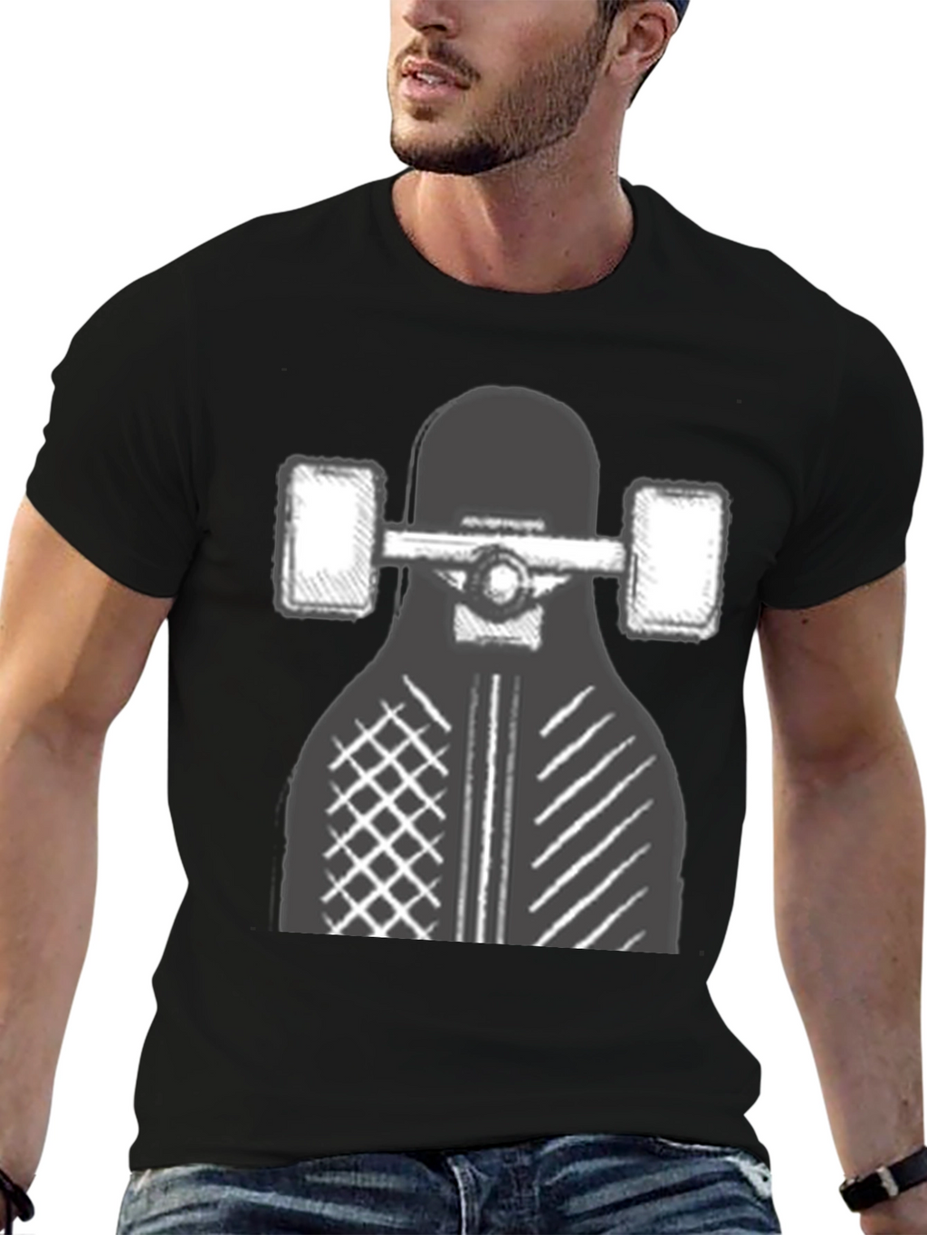 Skateboard T-Shirt - Cool Graphic Tee