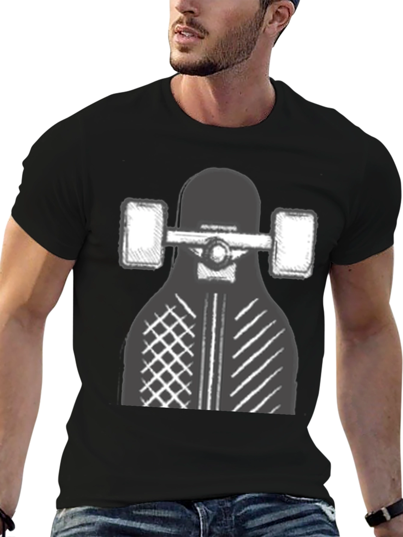 Skateboard T-Shirt - Cool Graphic Tee