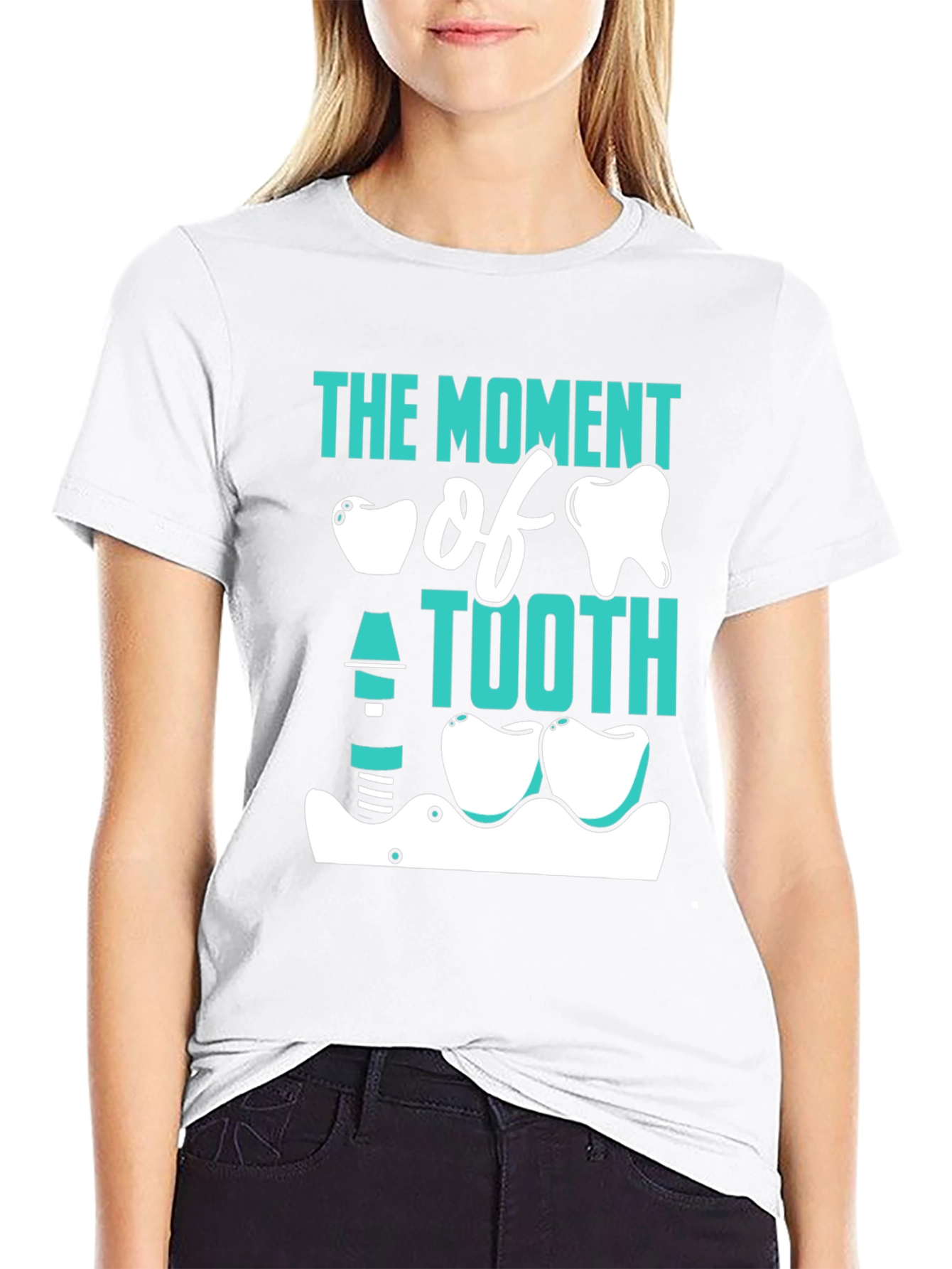 The Moment of Tooth Funny Dentist T-Shirt