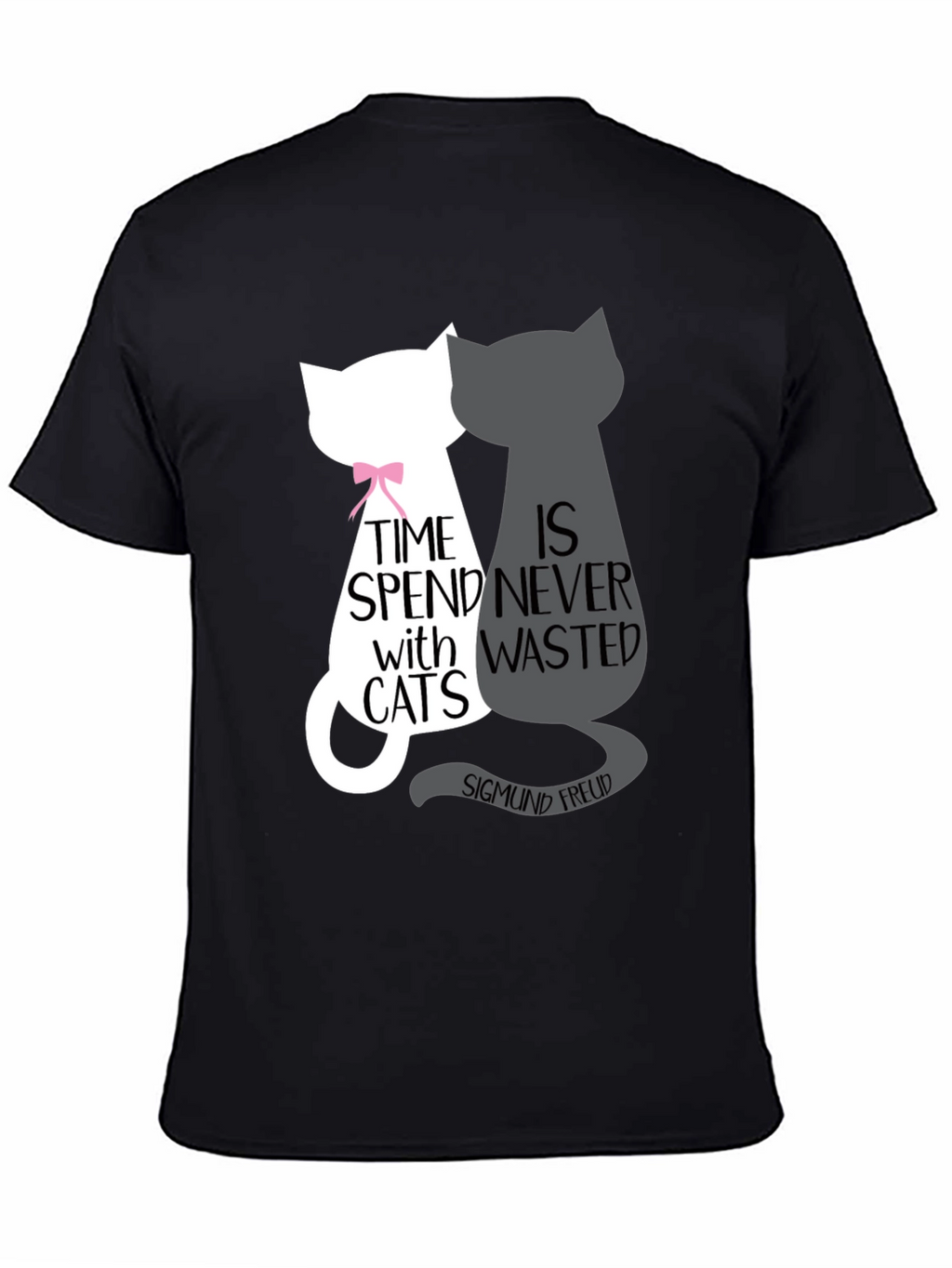 Cat Lover T-Shirt - Freud Quote