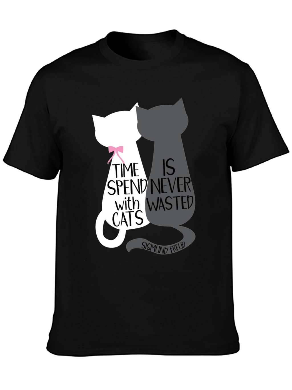 Cat Lover T-Shirt - Freud Quote