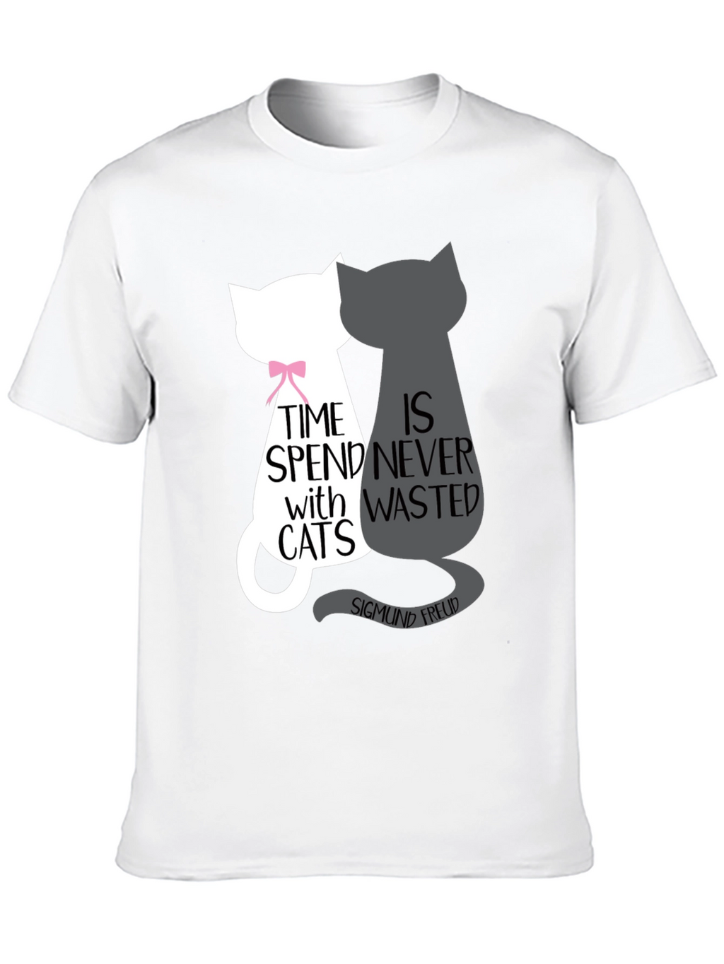 Cat Lover T-Shirt - Freud Quote