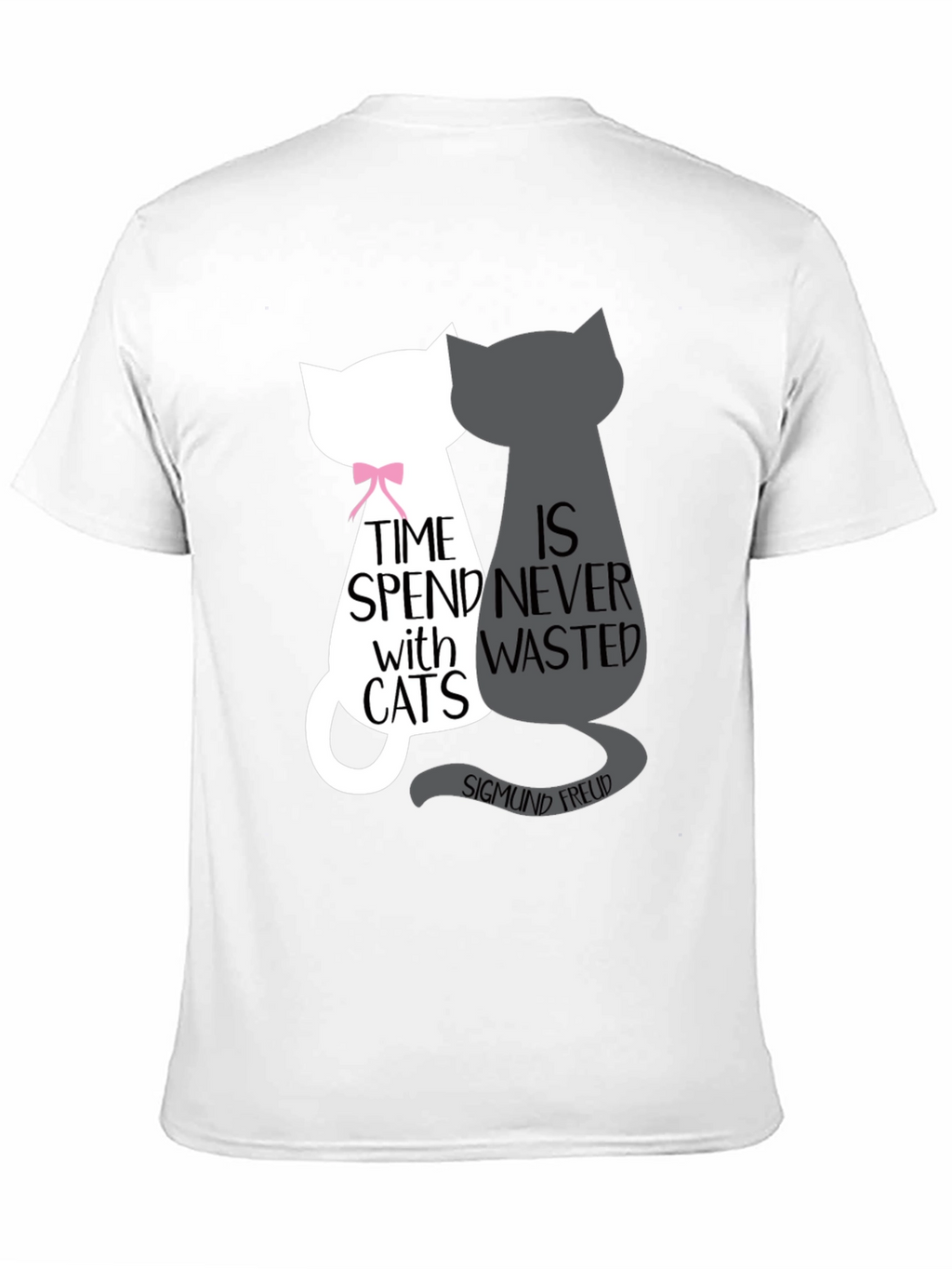 Cat Lover T-Shirt - Freud Quote