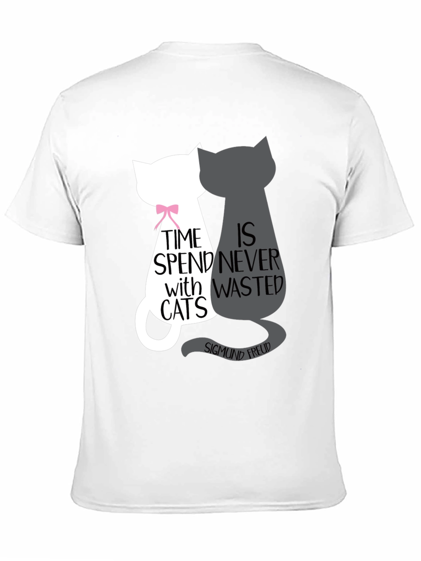 Cat Lover T-Shirt - Freud Quote