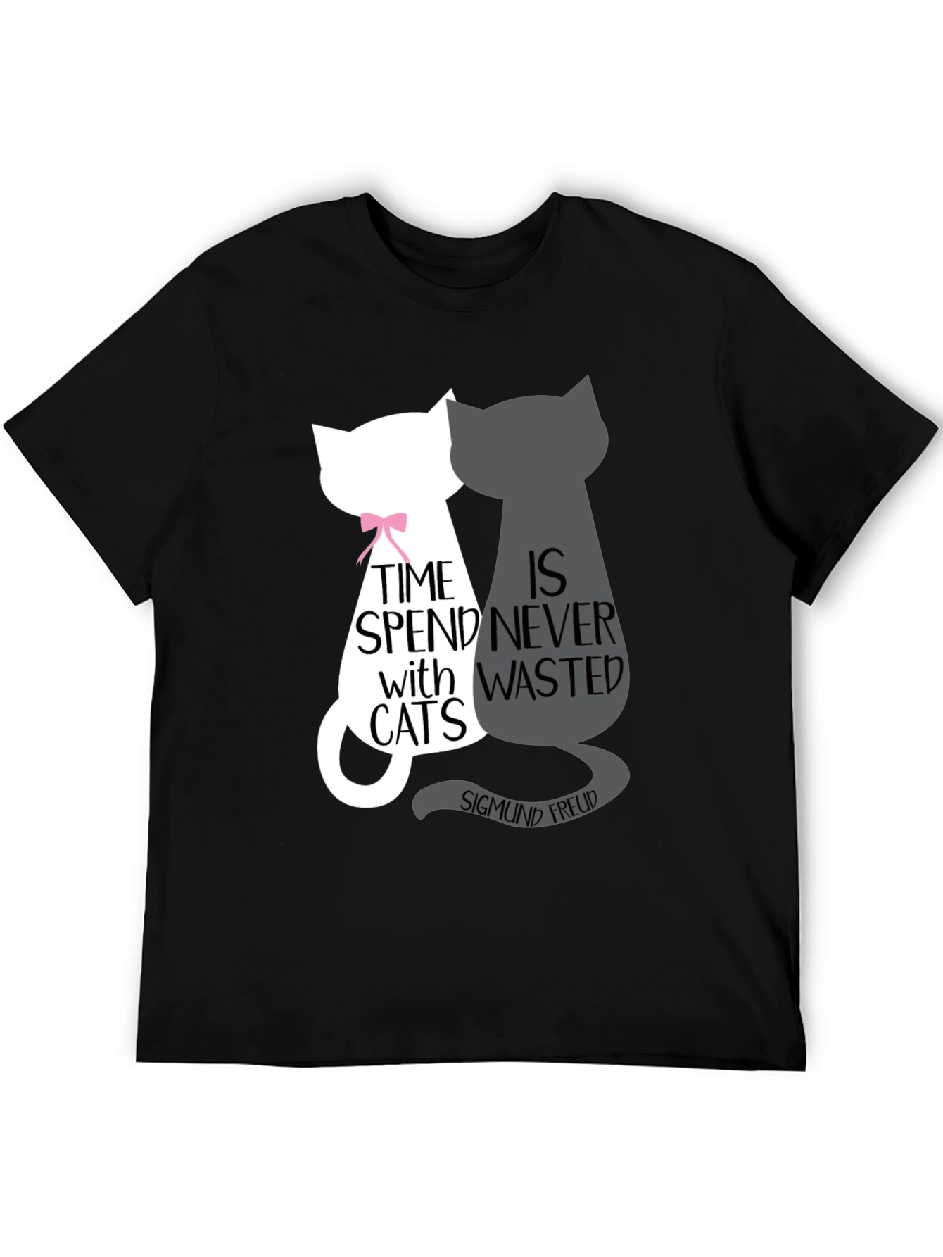Cat Lover T-Shirt - Freud Quote