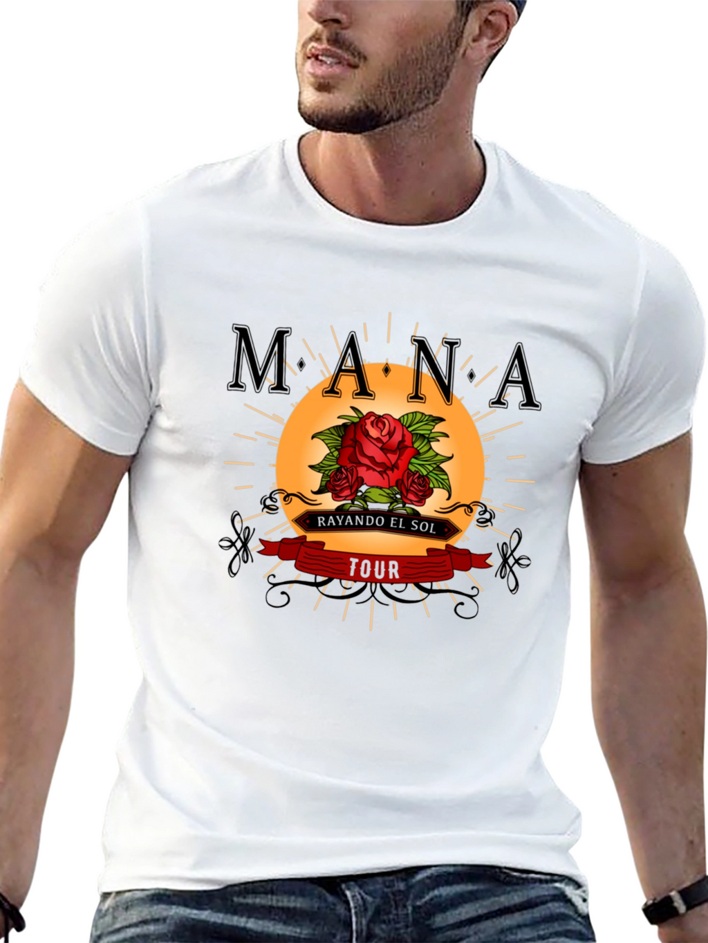 Maná Rayando El Sol Tour T-Shirt