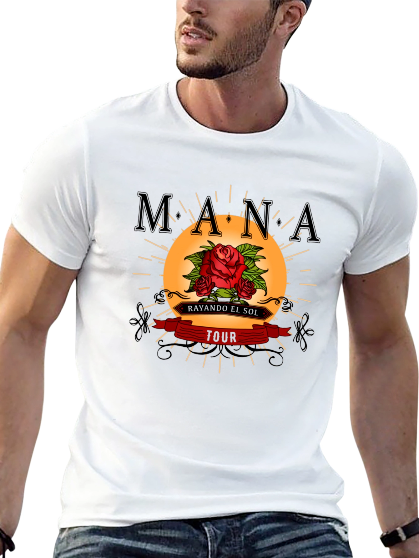 Maná Rayando El Sol Tour T-Shirt