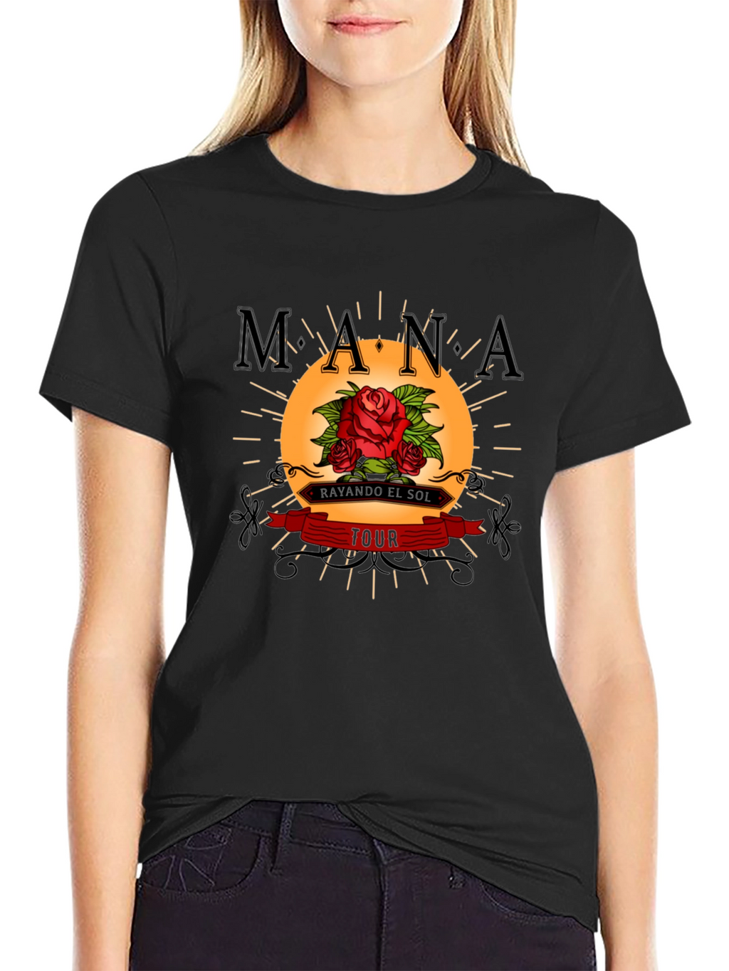 Maná Rayando El Sol Tour T-Shirt