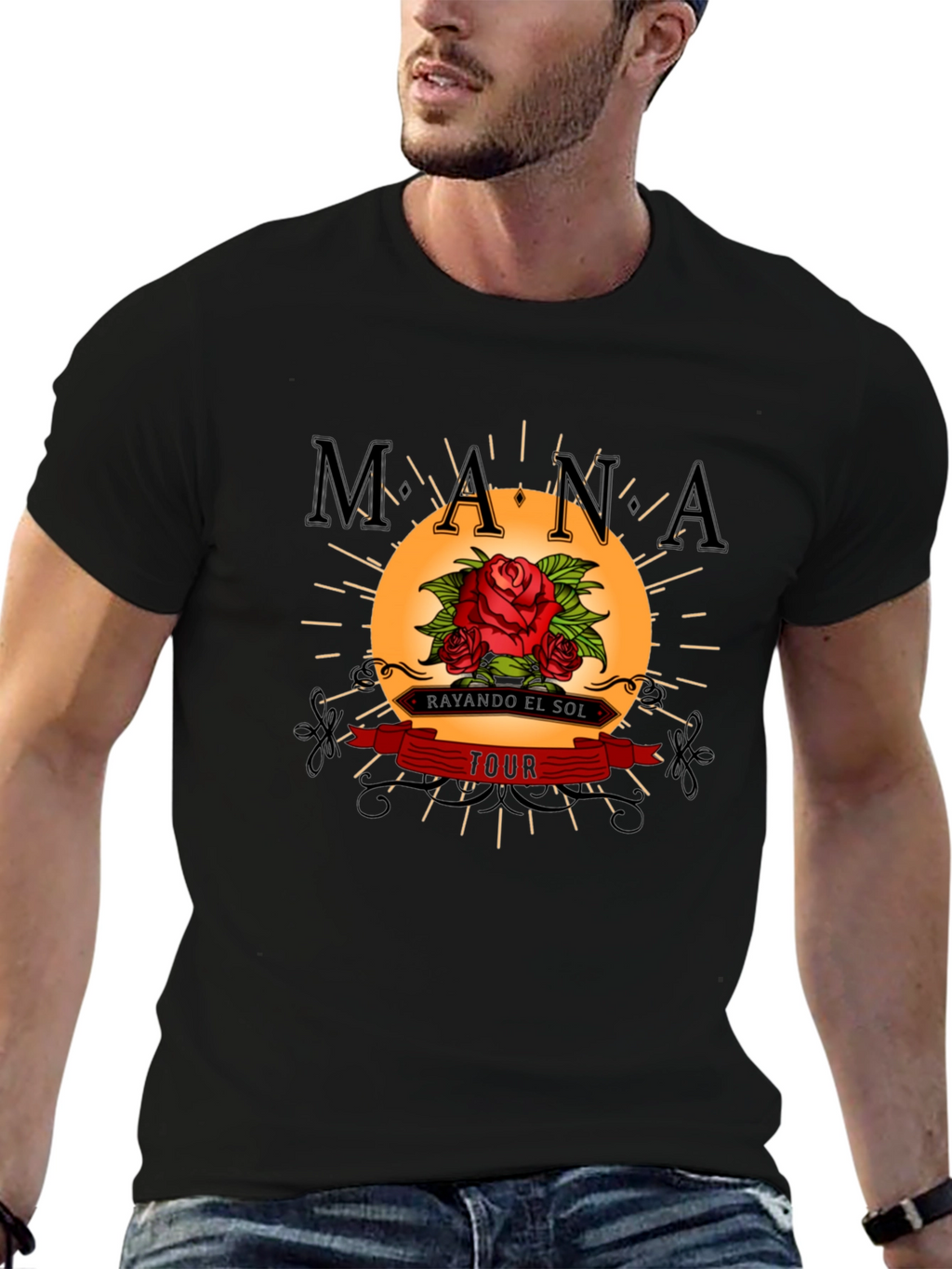 Maná Rayando El Sol Tour T-Shirt
