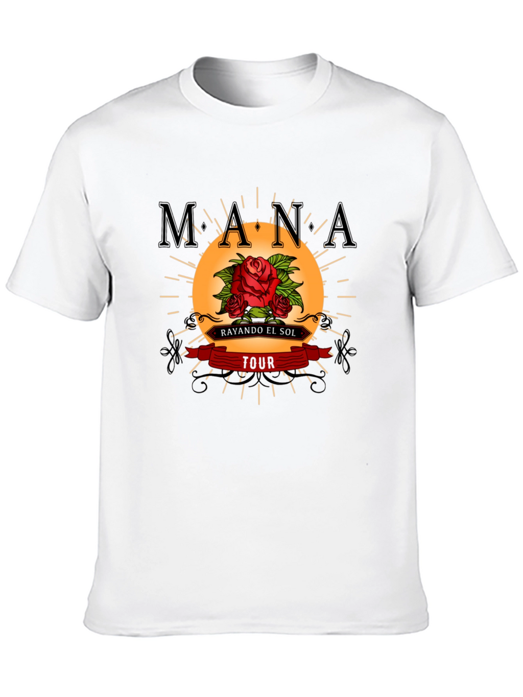 Maná Rayando El Sol Tour T-Shirt