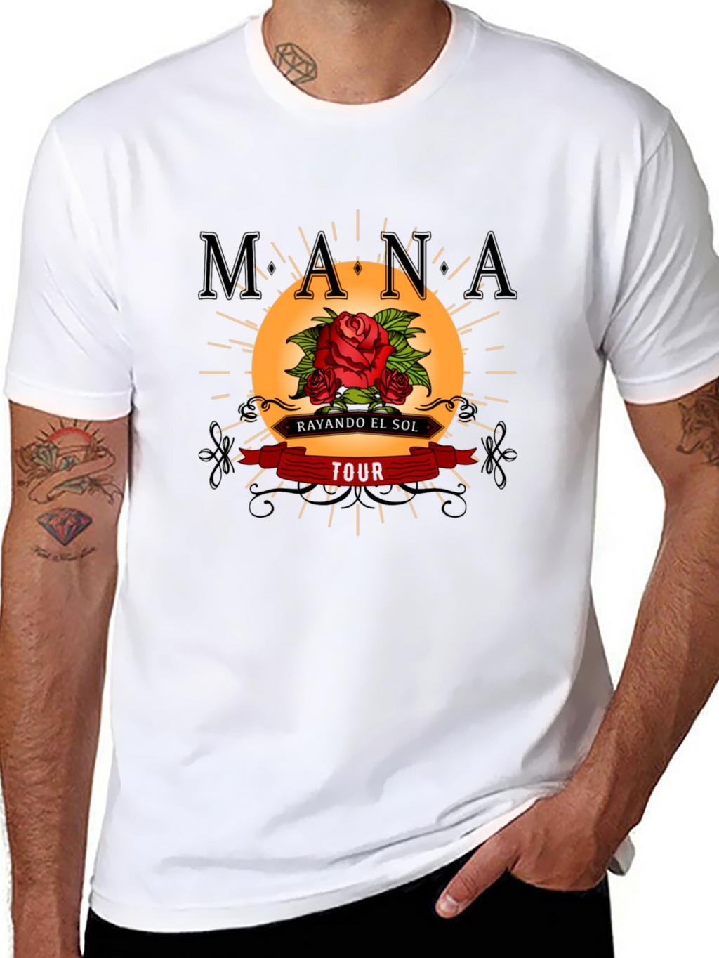 Maná Rayando El Sol Tour T-Shirt
