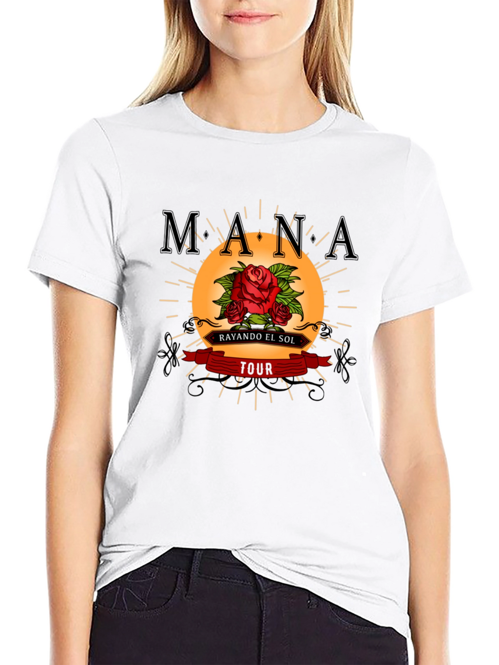 Maná Rayando El Sol Tour T-Shirt