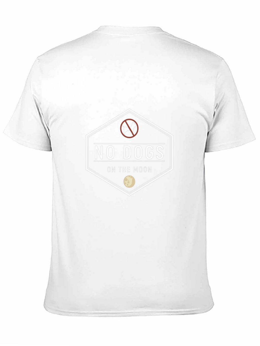 No Dogs on the Moon Graphic T-Shirt