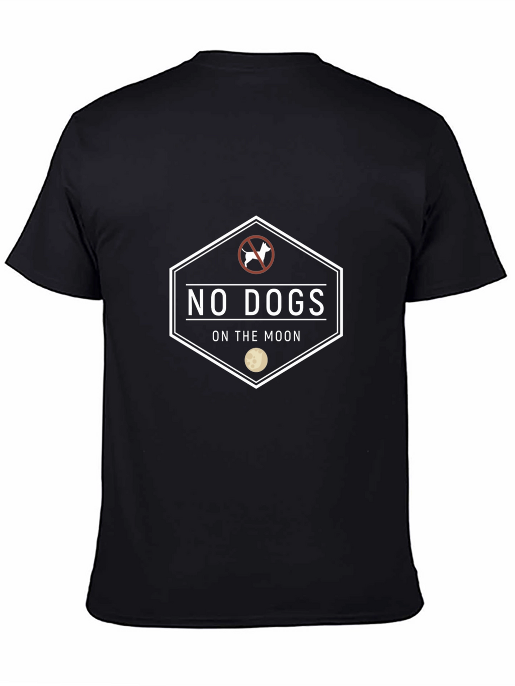 No Dogs on the Moon Graphic T-Shirt